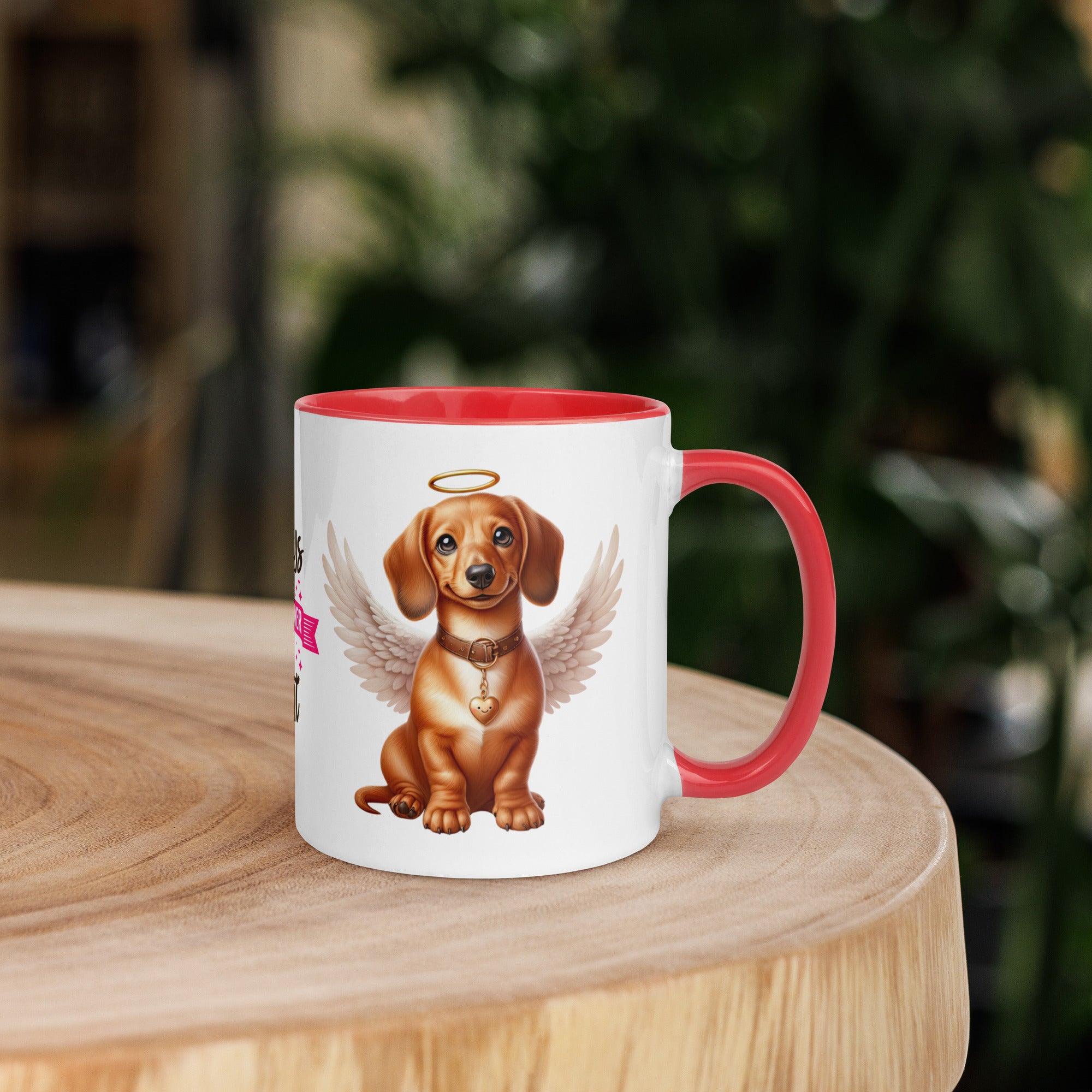 11oz Dachshund Angel - Always On My Mind Forever In My Heart