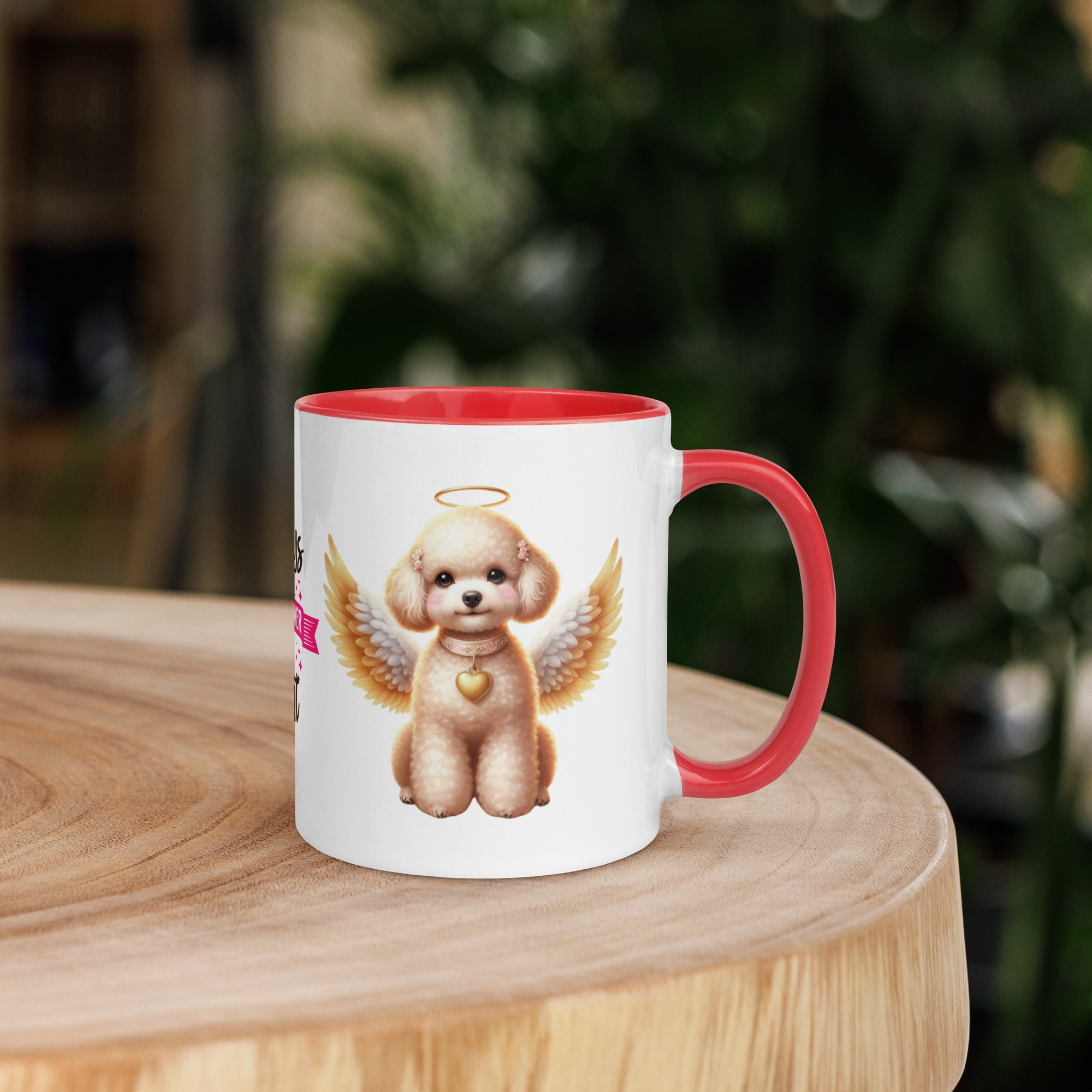 11oz Poodle Angel - Always On My Mind Forever In My Heart