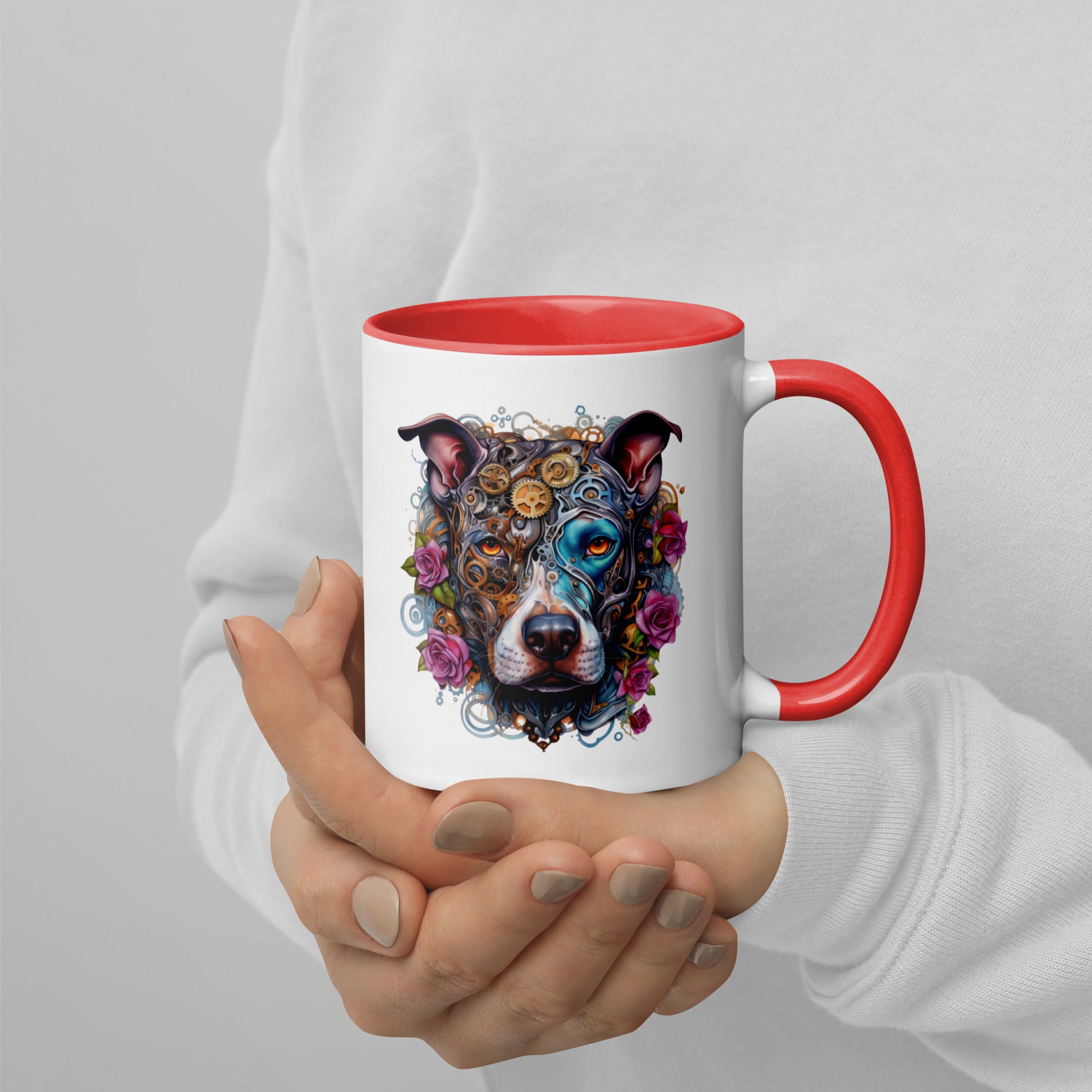 11oz Steampunk Pitbull 'JoJo'