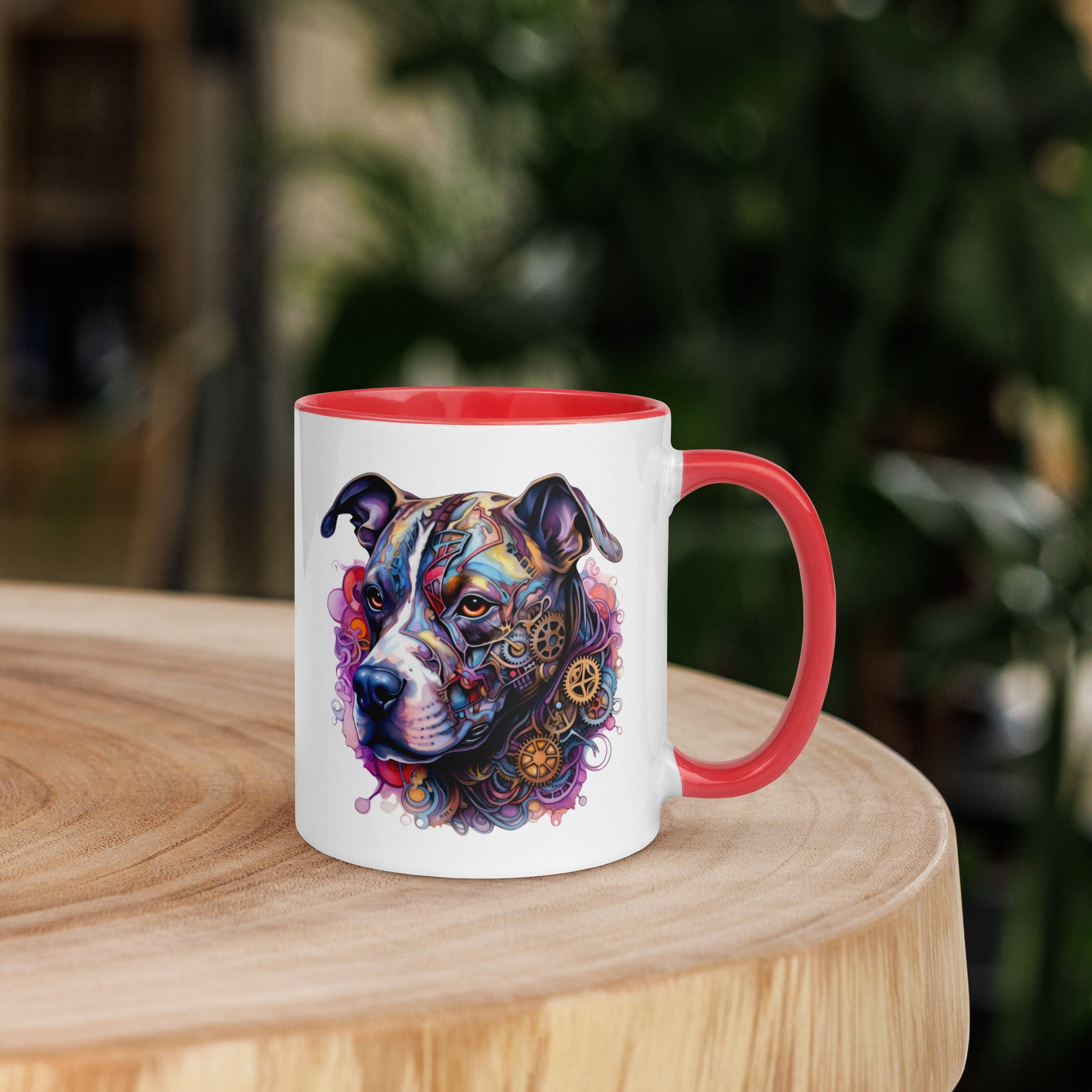 11oz Steampunk Pitbull 'Rusty'