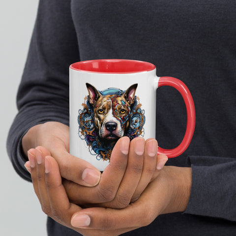 11oz Steampunk Pitbull 'Hardy'