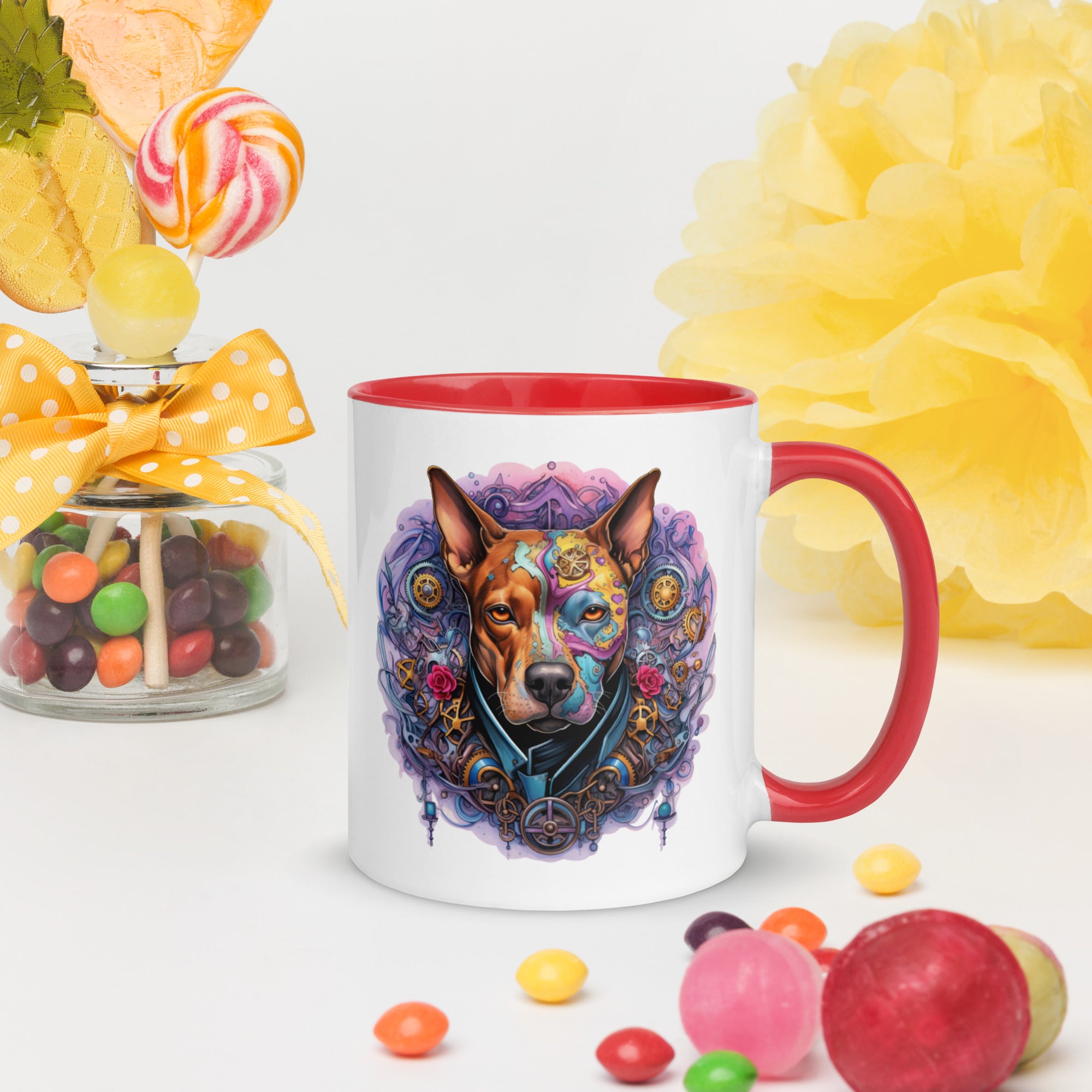 11oz Steampunk Pitbull 'Bluey'