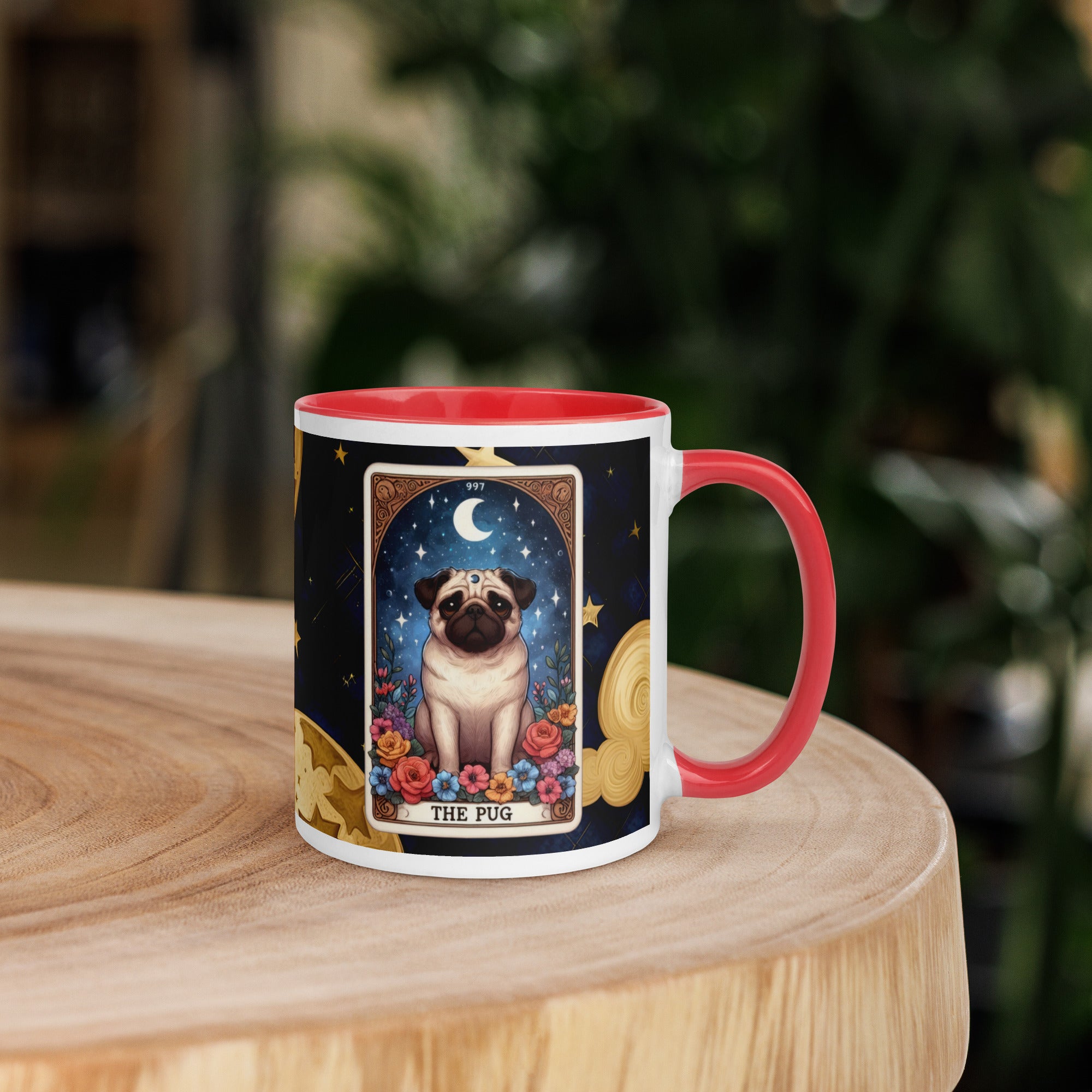 11oz Tarot Card Mug - The Pug
