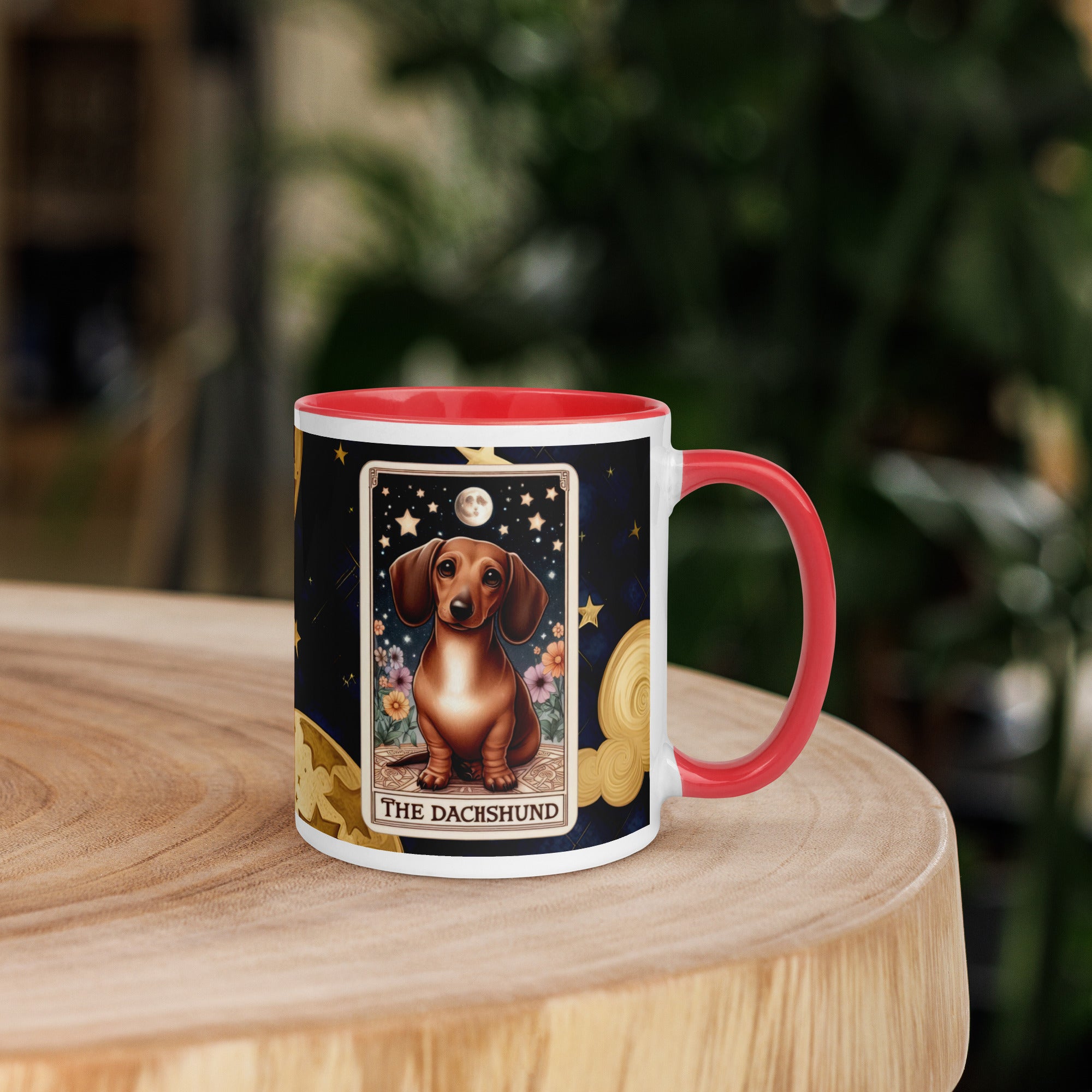 11oz Tarot Card Mug - The Dachshund