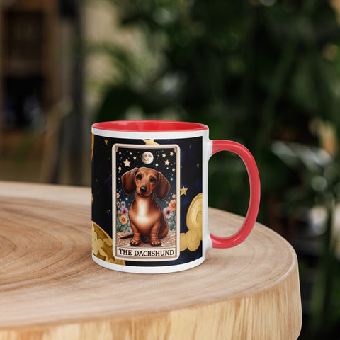 11oz Tarot Card Mug - The Dachshund