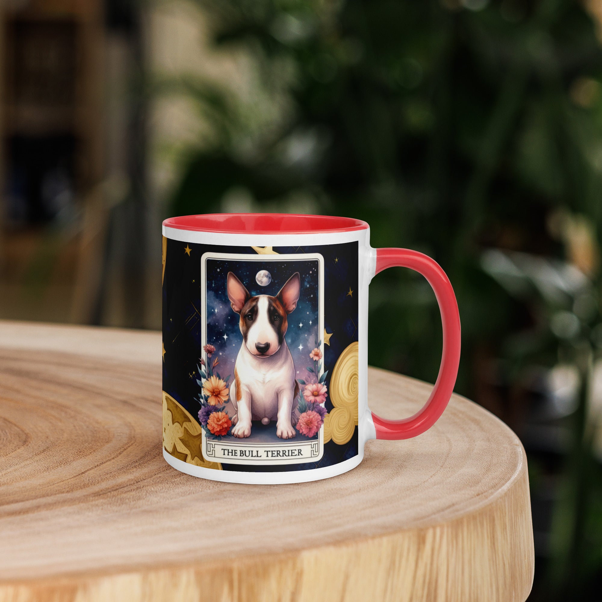 11oz Tarot Card Mug - The Bull Terrier