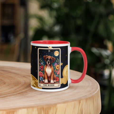 11oz Tarot Card Mug - The Boxer