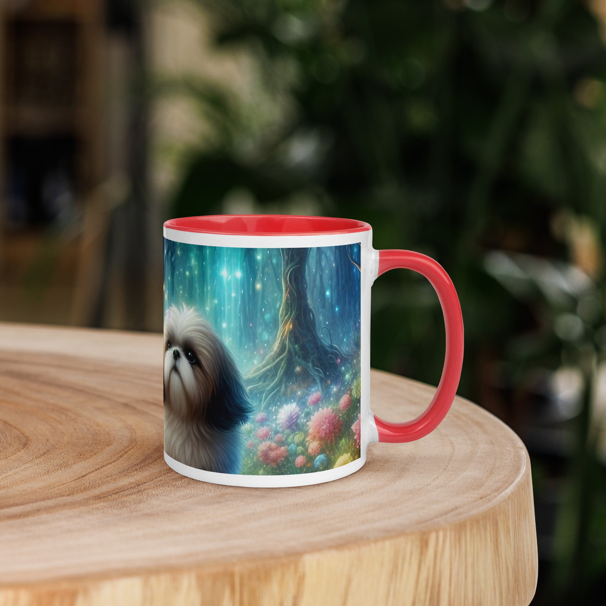 11oz Shih Tzu - Magic Portal In Woods #1