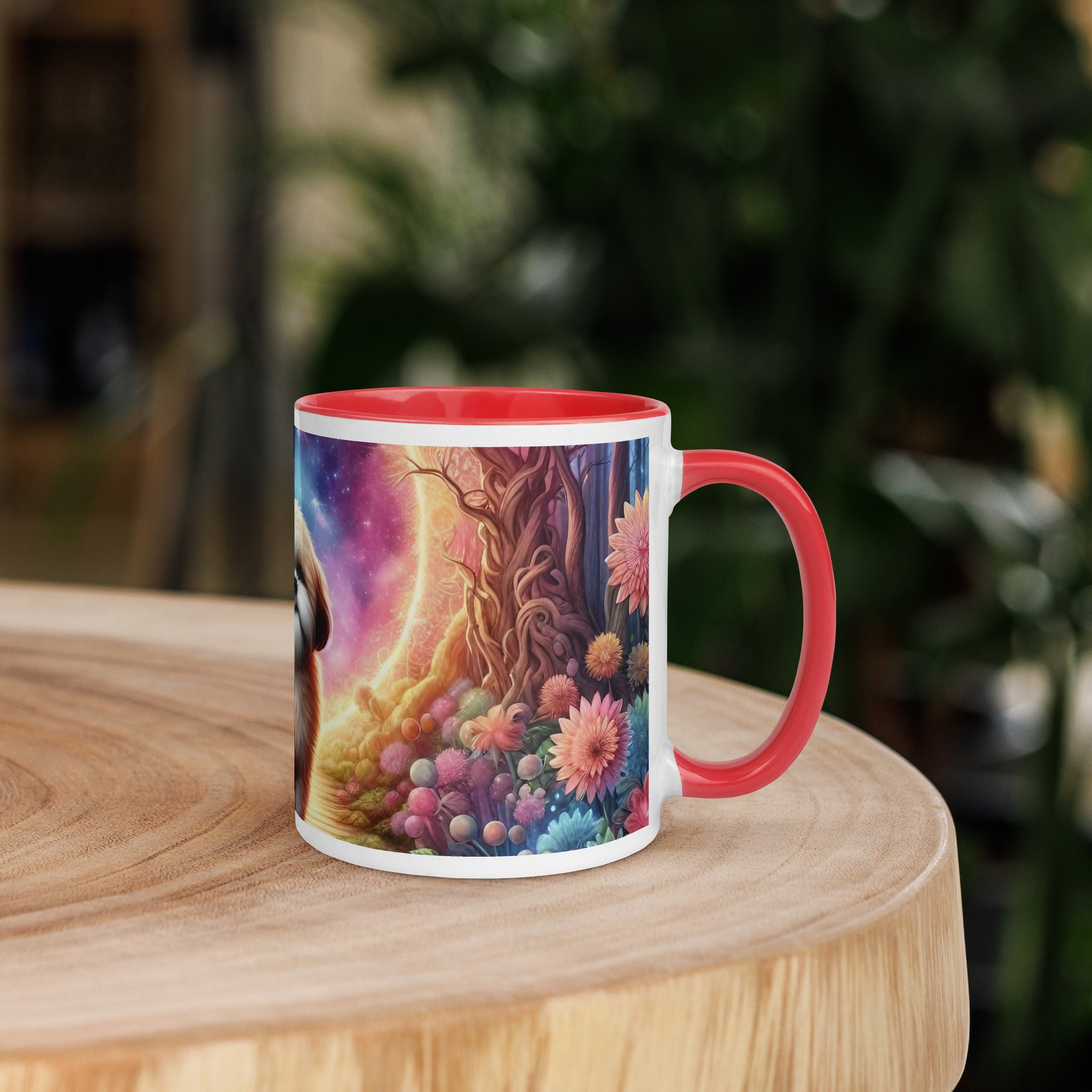 11oz Shih Tzu - Magic Portal In Woods #2