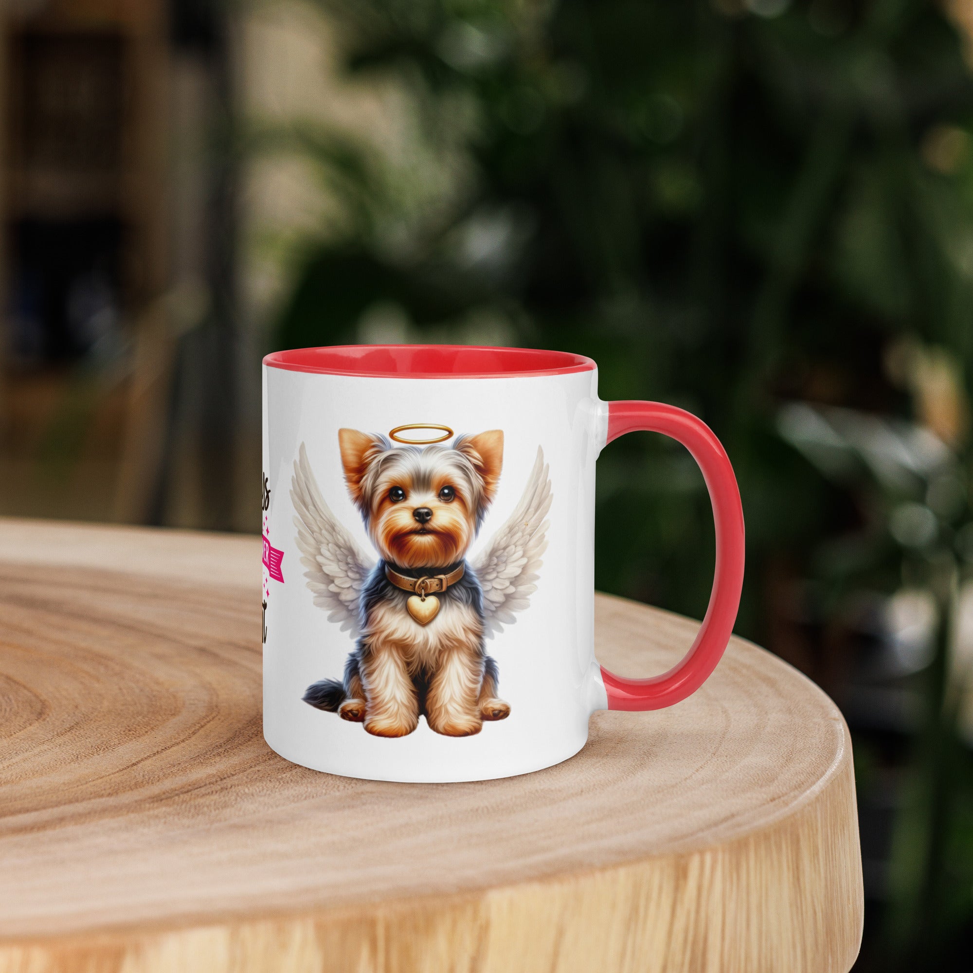 11oz Yorkshire Terrier Angel - Always On My Mind Forever In My Heart