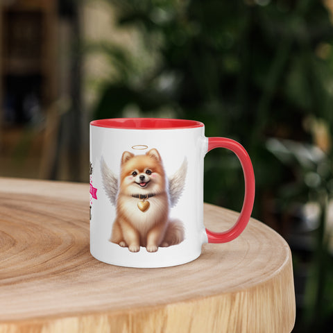 11oz Pomeranian Angel - Always On My Mind Forever In My Heart