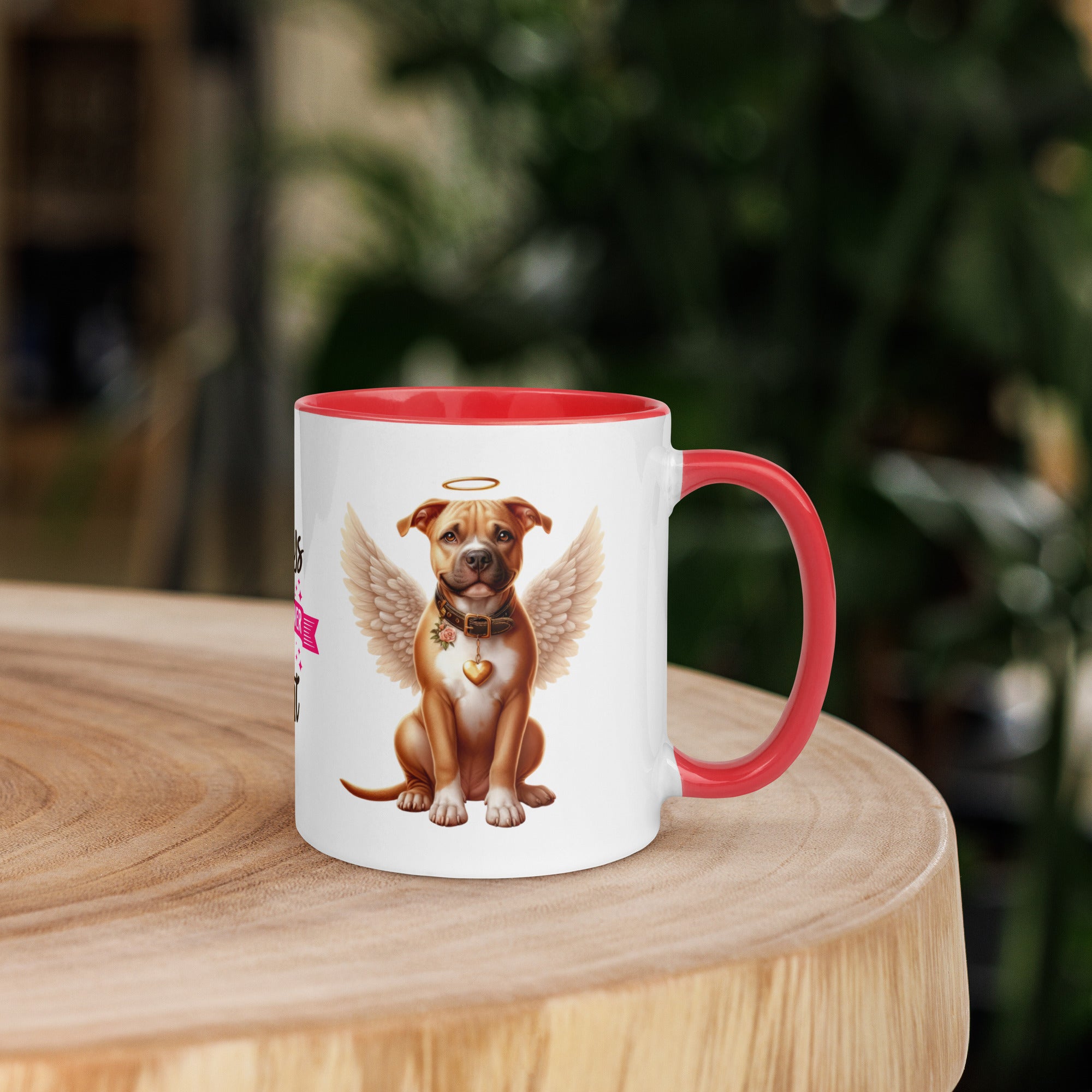 11oz Pitbull Angel - Always On My Mind Forever In My Heart