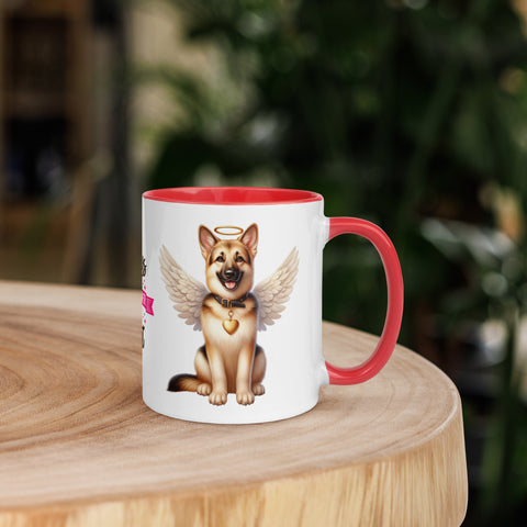 11oz German Shepherd Angel - Always On My Mind Forever In My Heart