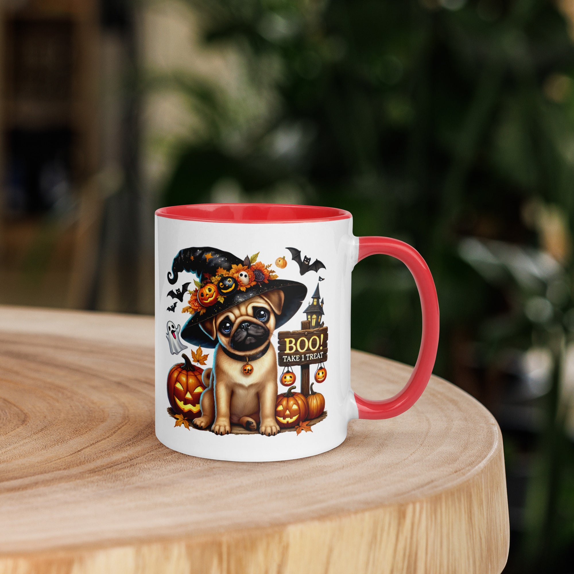 11oz Halloween Pug Mug #2