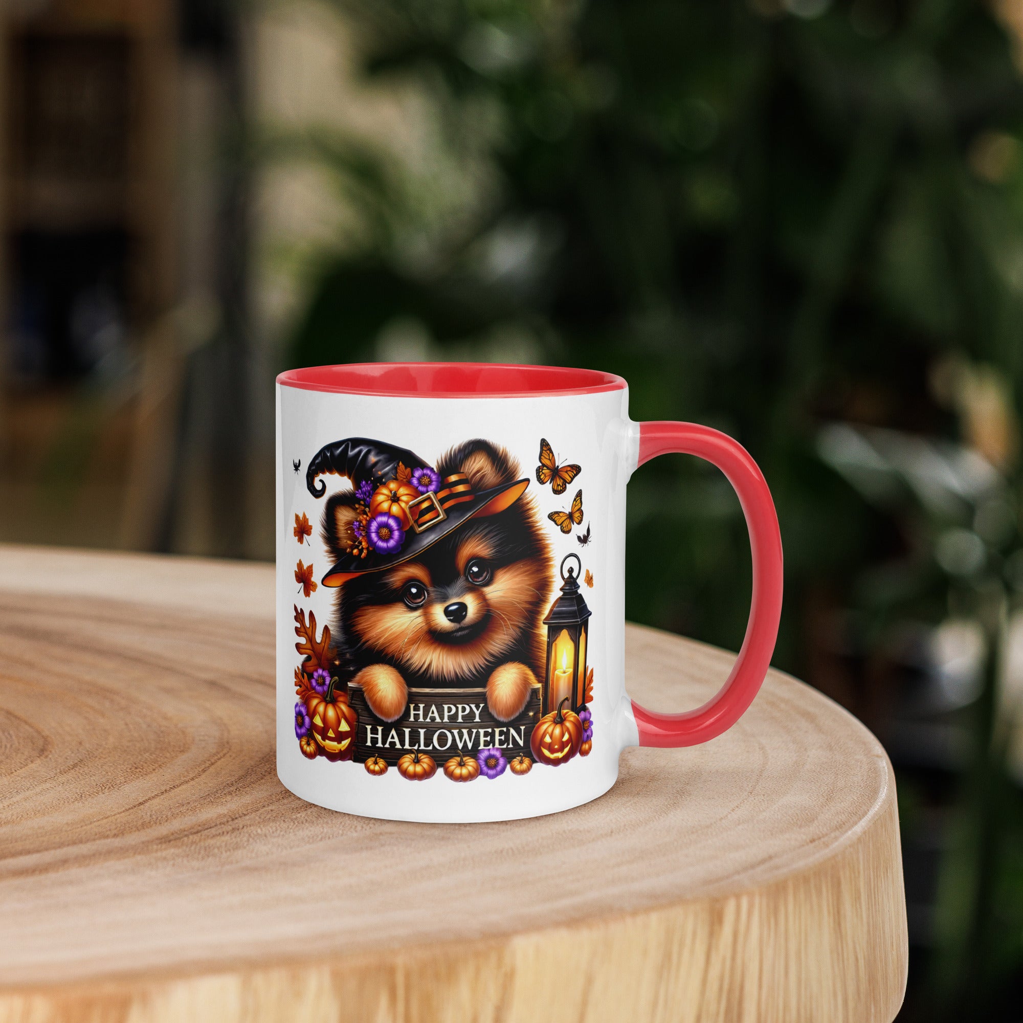 11oz Halloween Pomeranian Mug #1