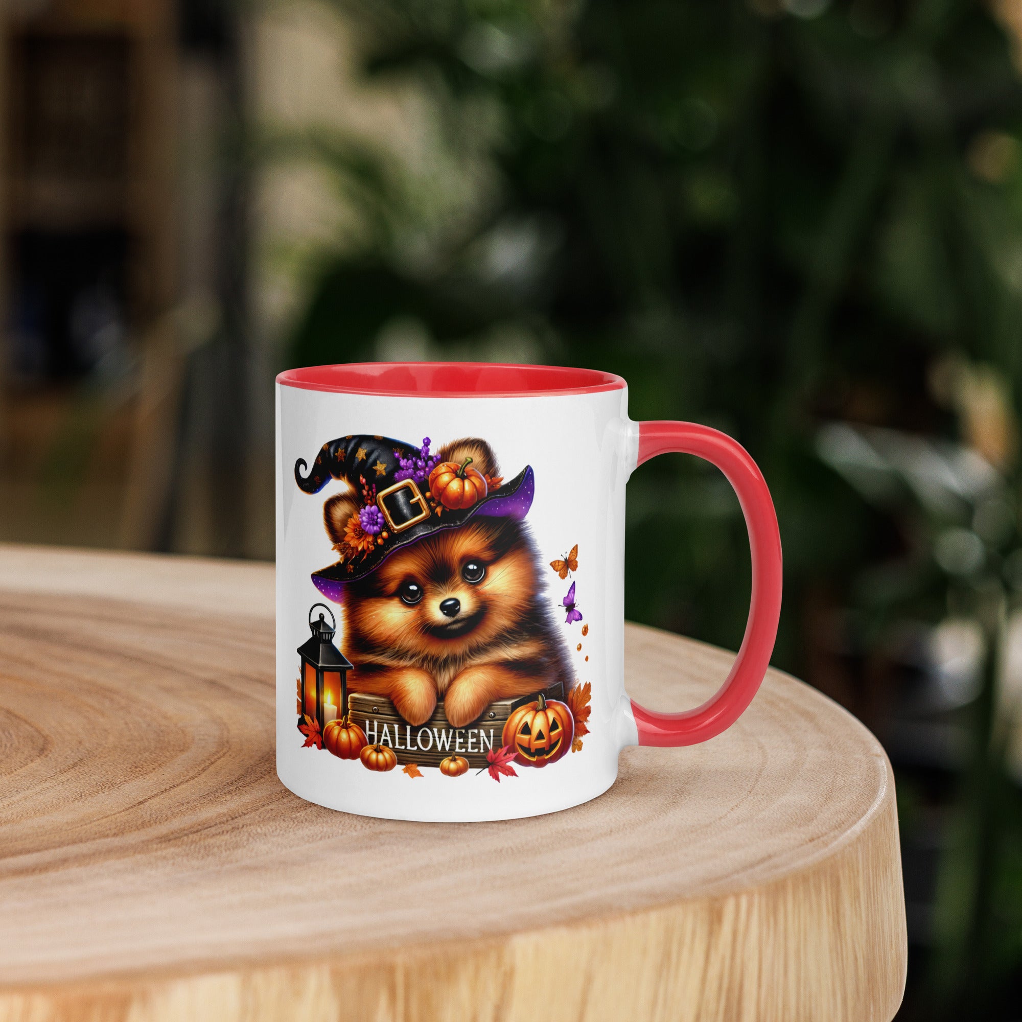 11oz Halloween Pomeranian Mug #2