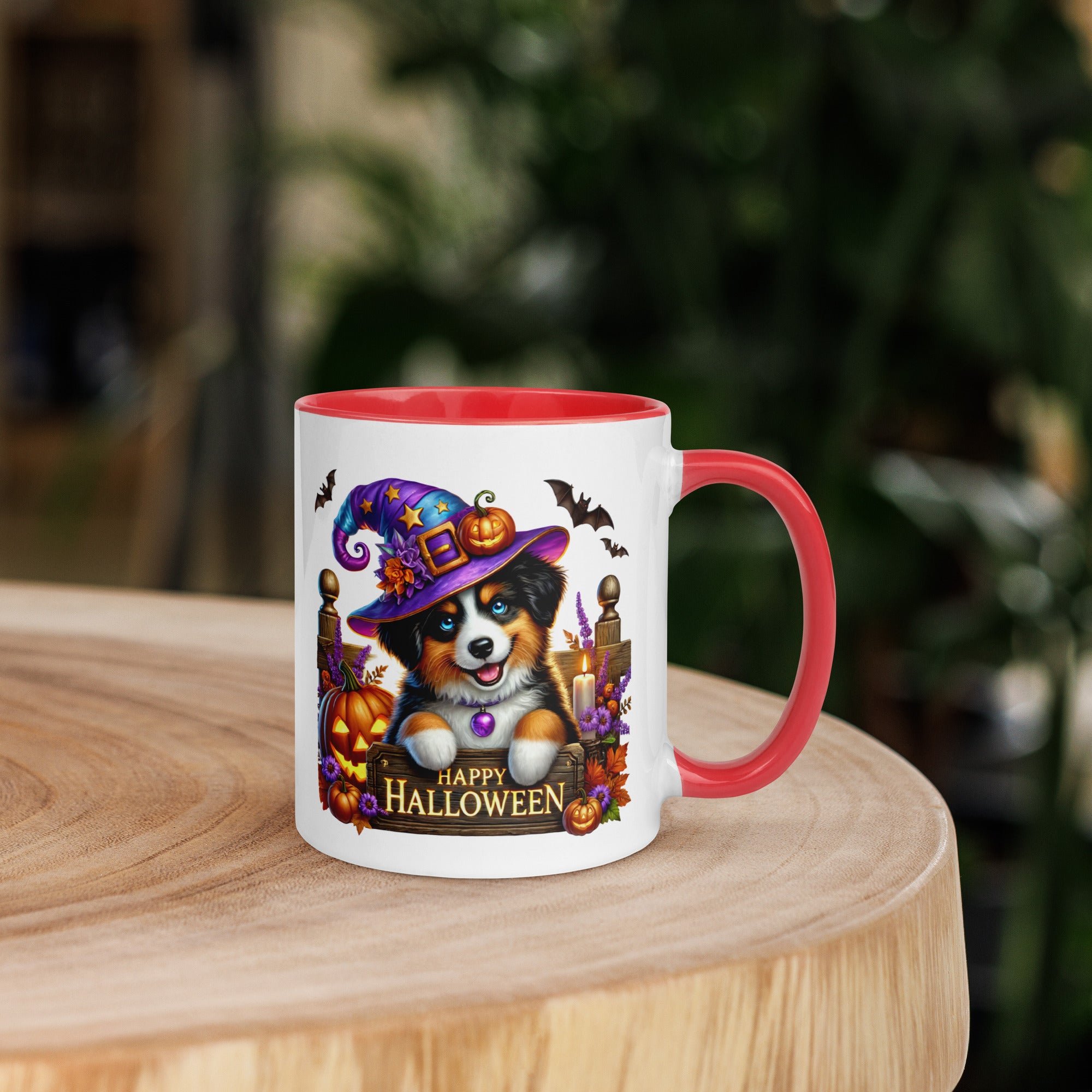 11oz Halloween Bernese Mountain Dog Mug #1