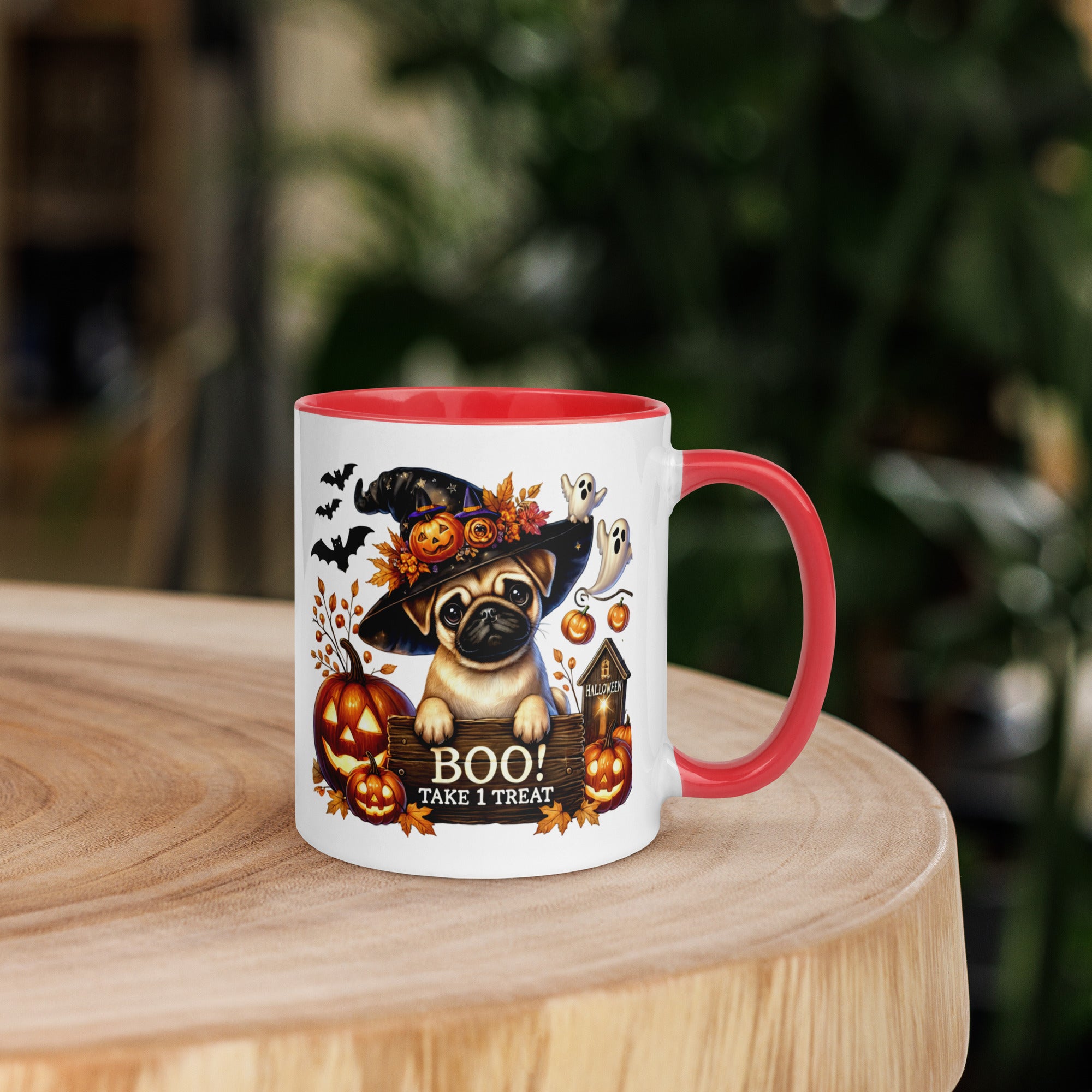 11oz Halloween Pug Mug #4