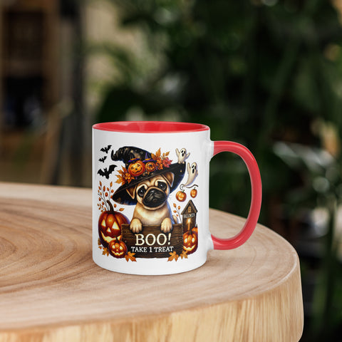 11oz Halloween Pug Mug #4