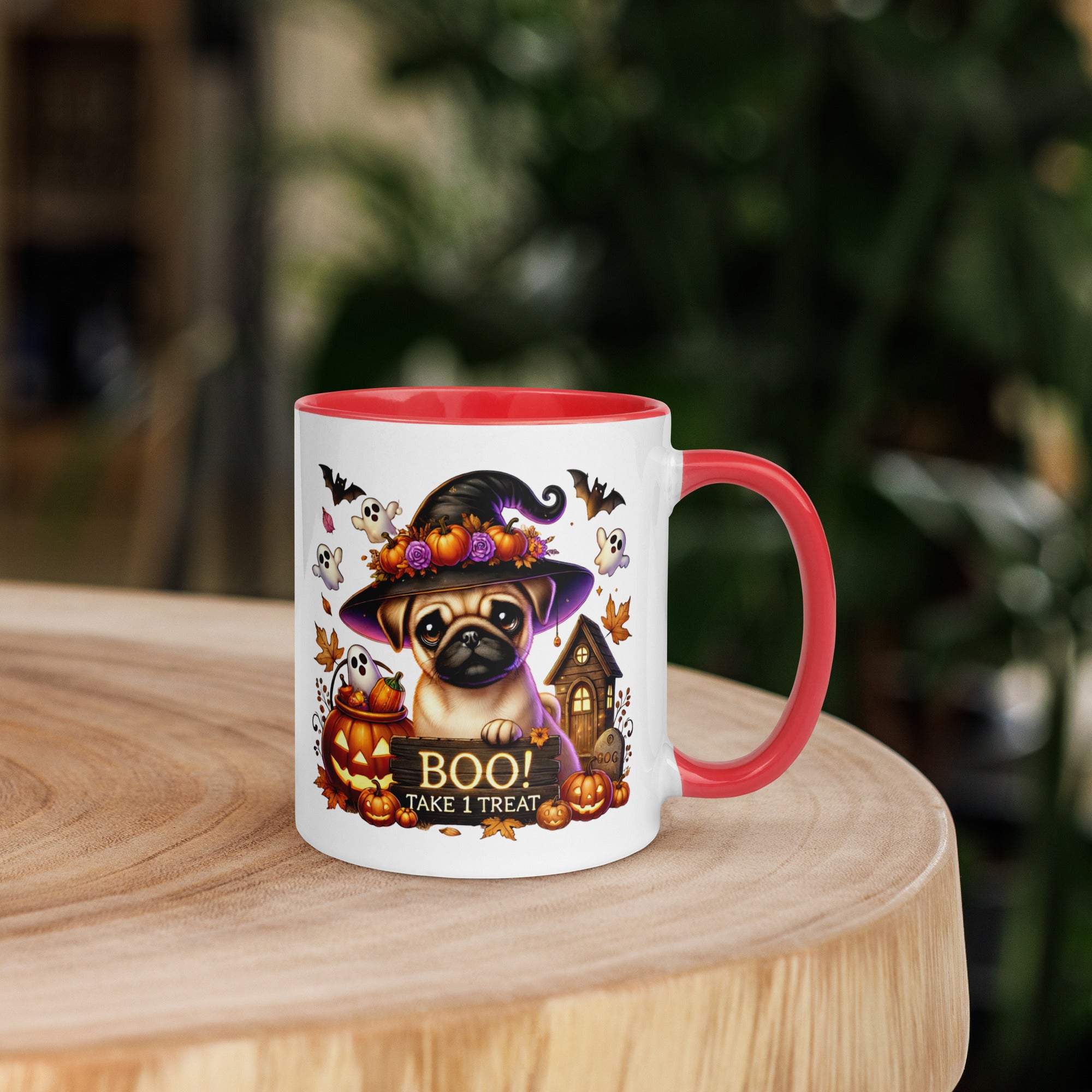 11oz Halloween Pug Mug #5