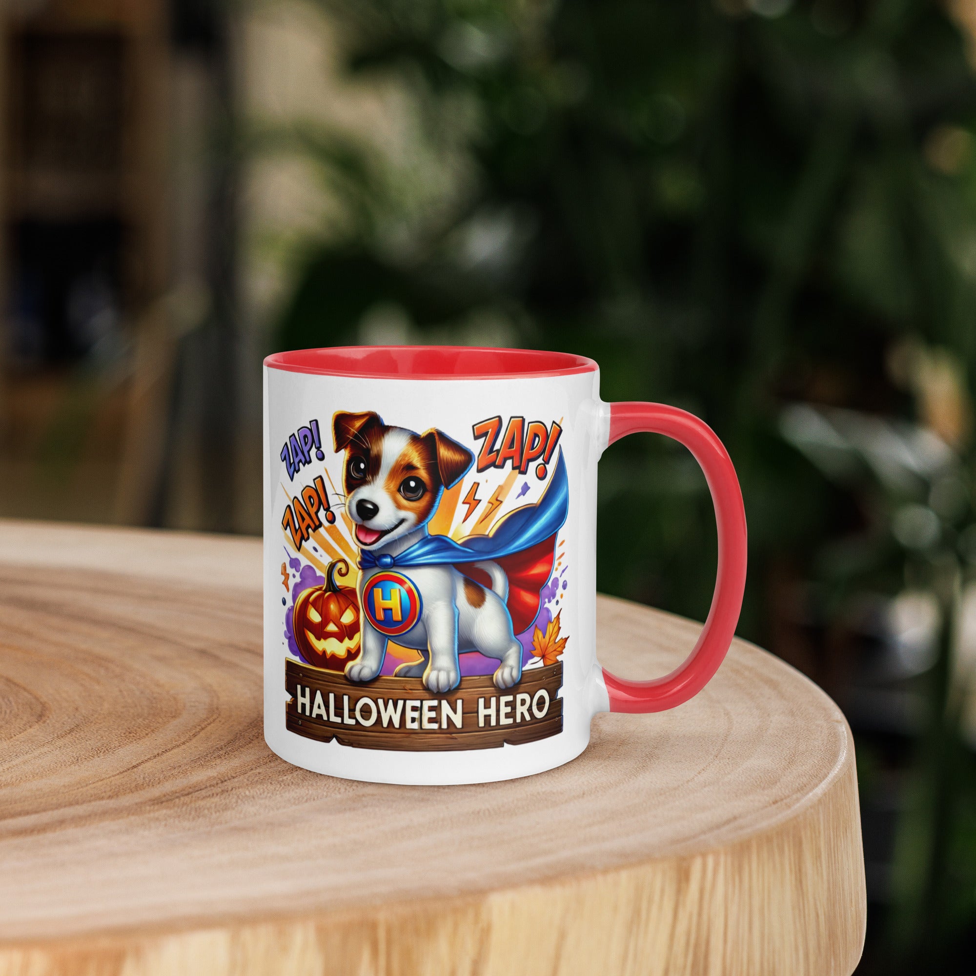 11oz Halloween Jack Russell Terrier Mug #2
