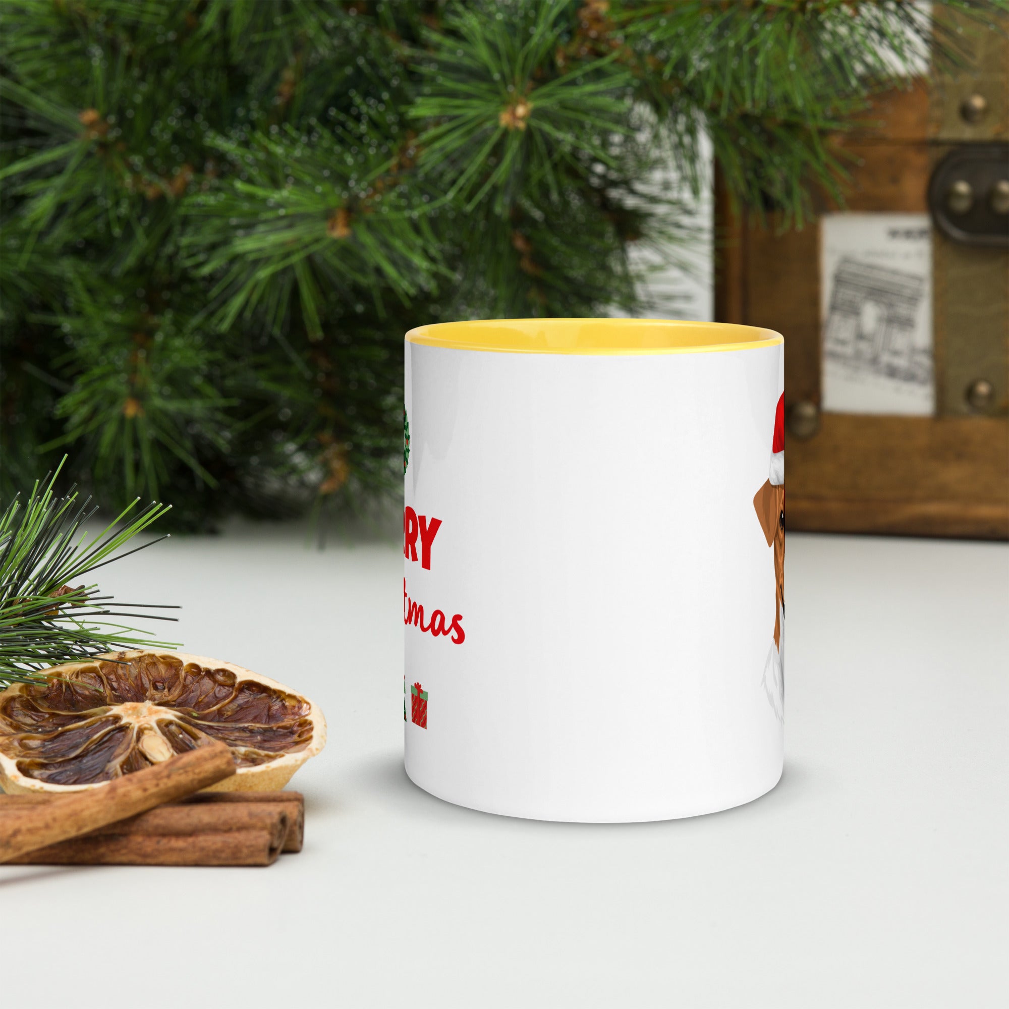 11oz Merry Christmas Jack Russell Terrier Mug