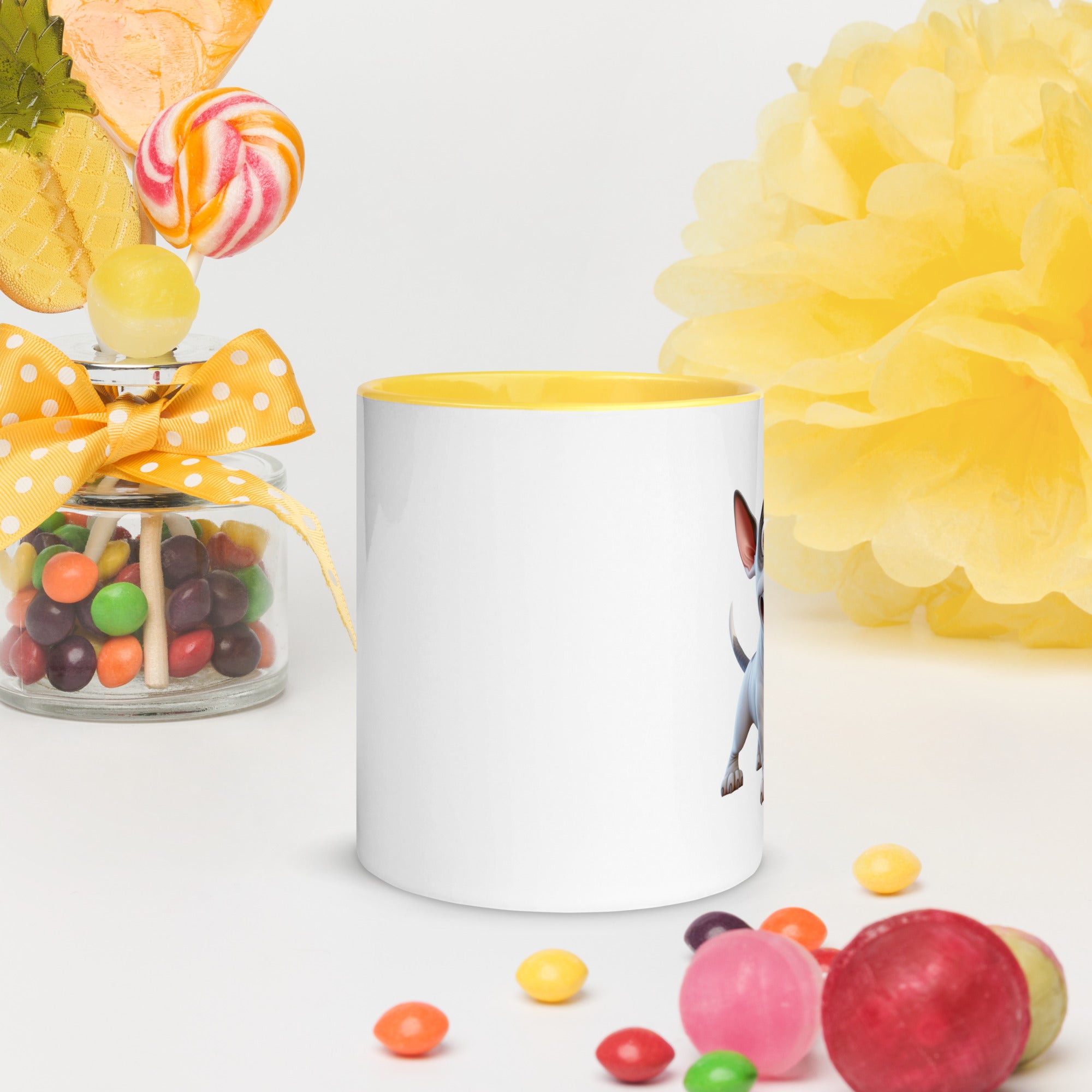 11oz Whimsical Bull Terrier Mug