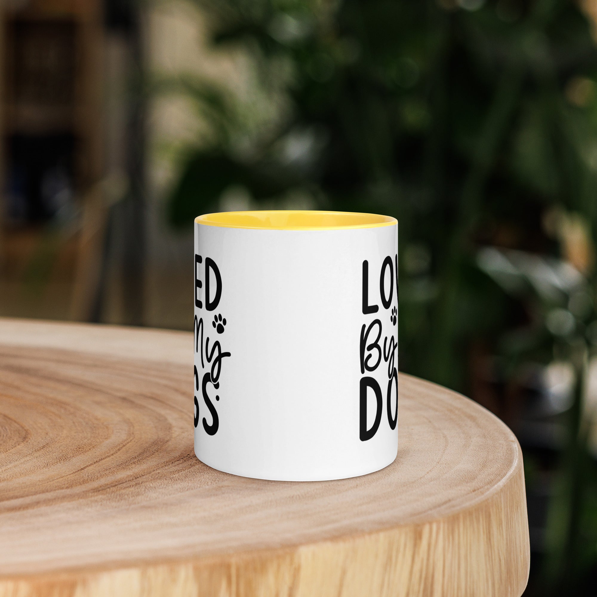 11oz White Mug - Loved By My Dogs