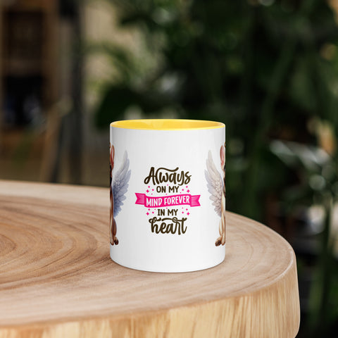11oz French Bulldog Angel - Always On My Mind Forever In My Heart