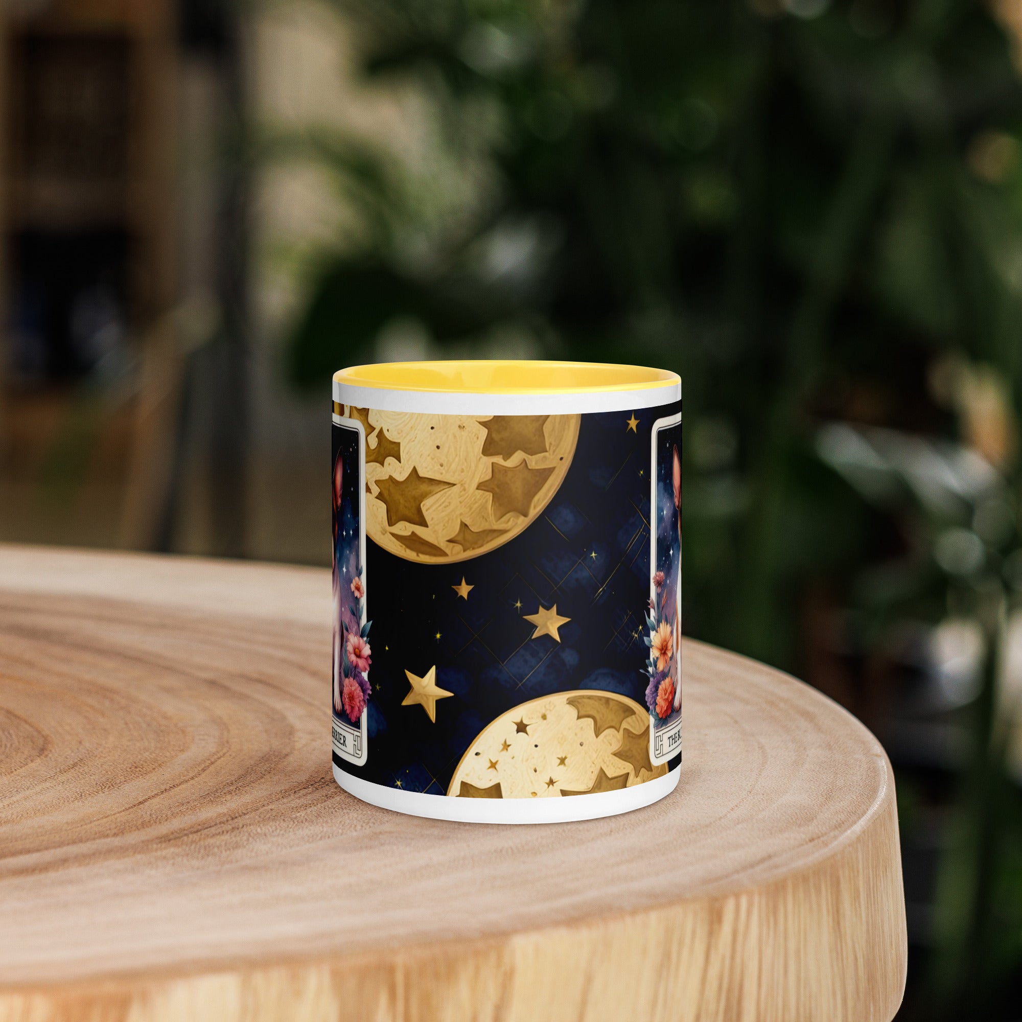 11oz Tarot Card Mug - The Bull Terrier