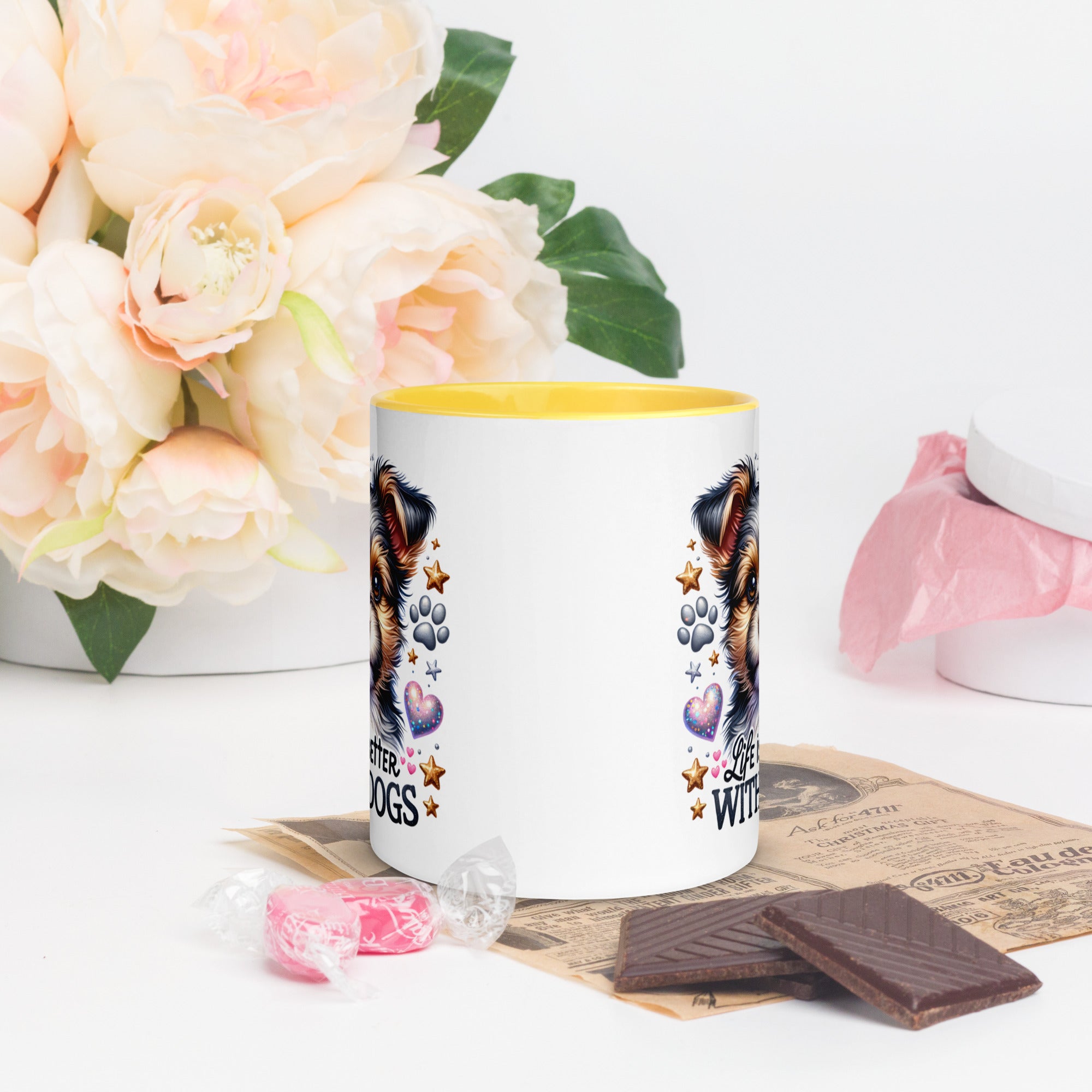 11oz Yorkshire Terrier - Life Is Better With Dogs