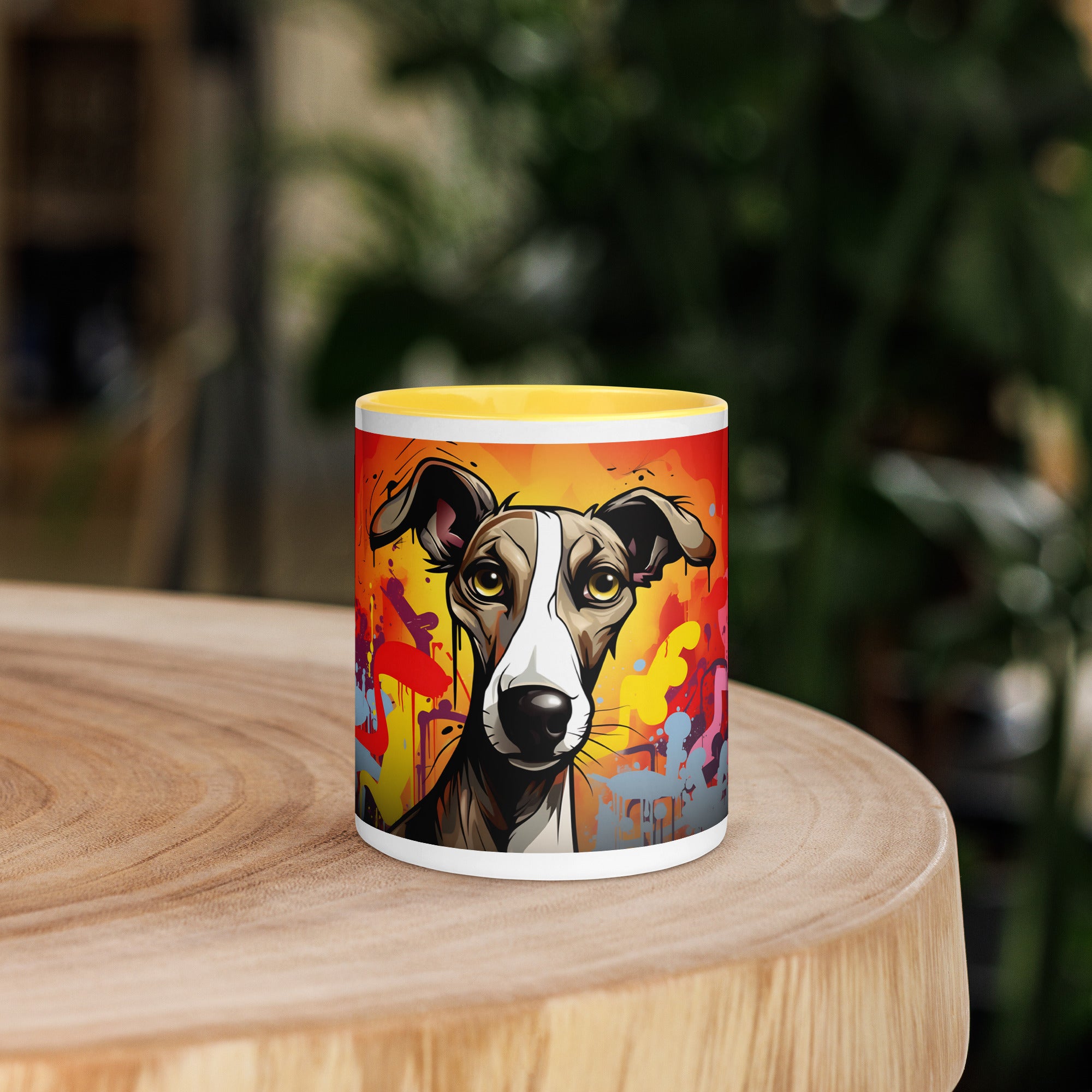 11oz Cute Whippet - Pop Art Blast