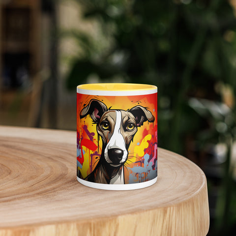 11oz Cute Whippet - Pop Art Blast
