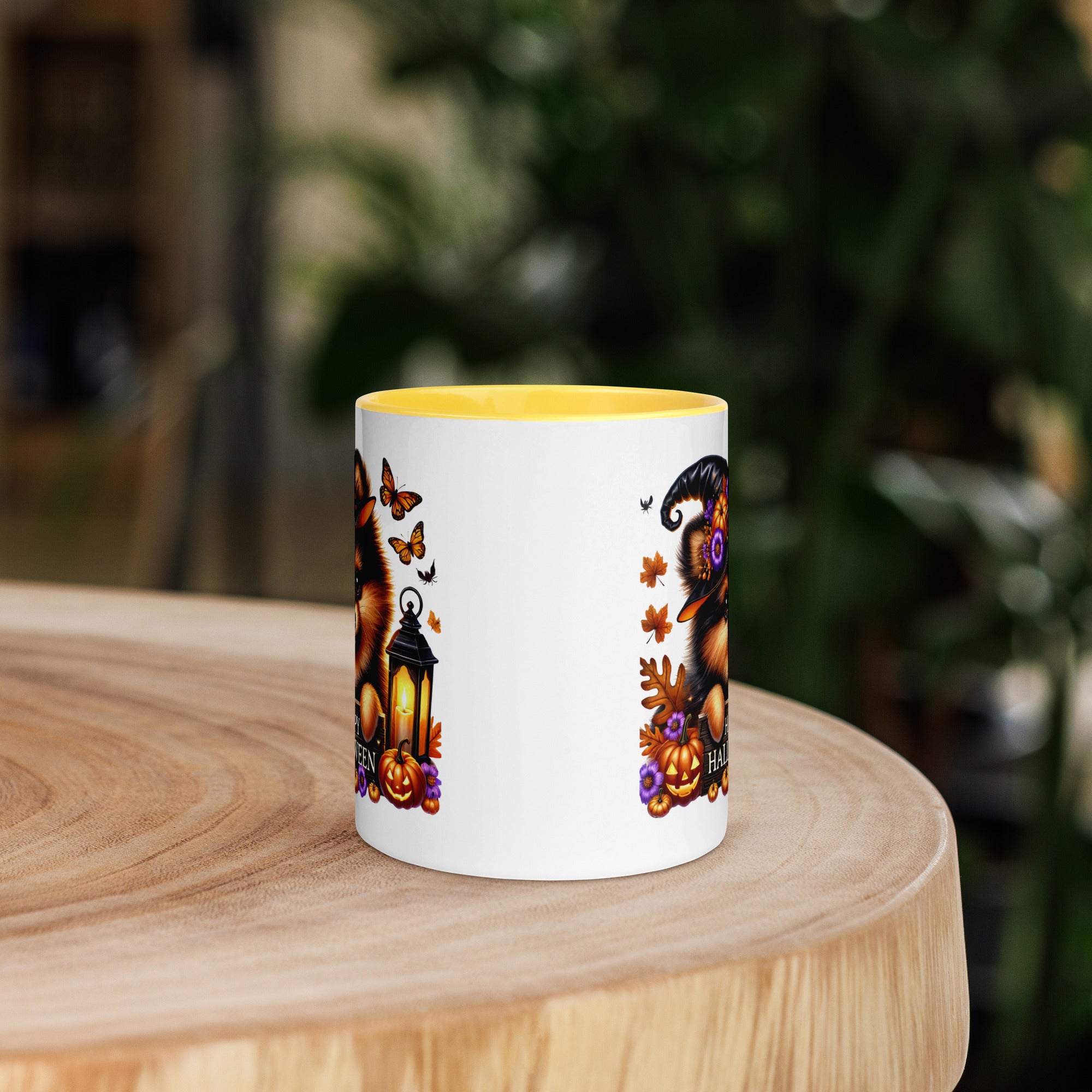 11oz Halloween Pomeranian Mug #1