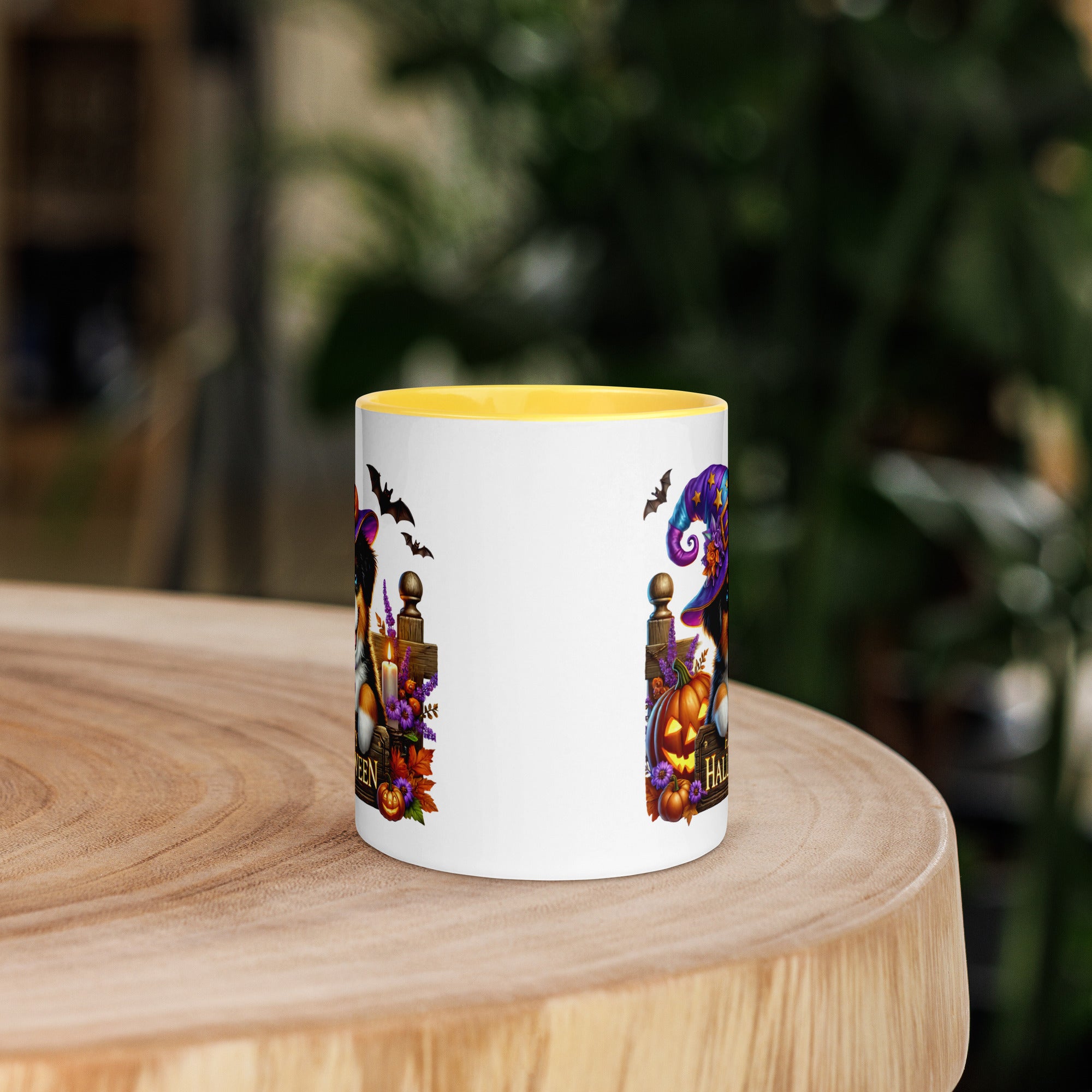 11oz Halloween Bernese Mountain Dog Mug #1
