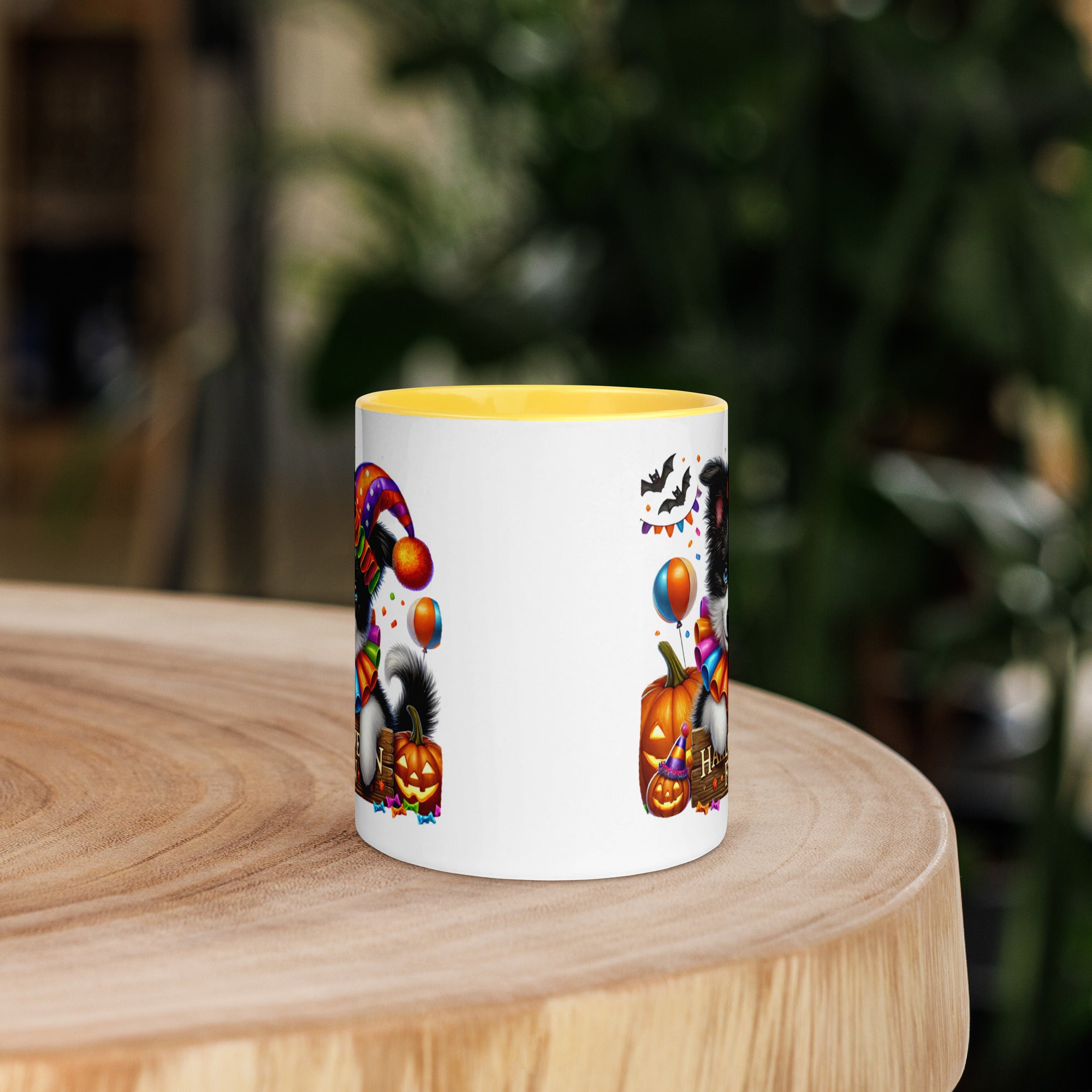 11oz Halloween Border Collie Mug #1