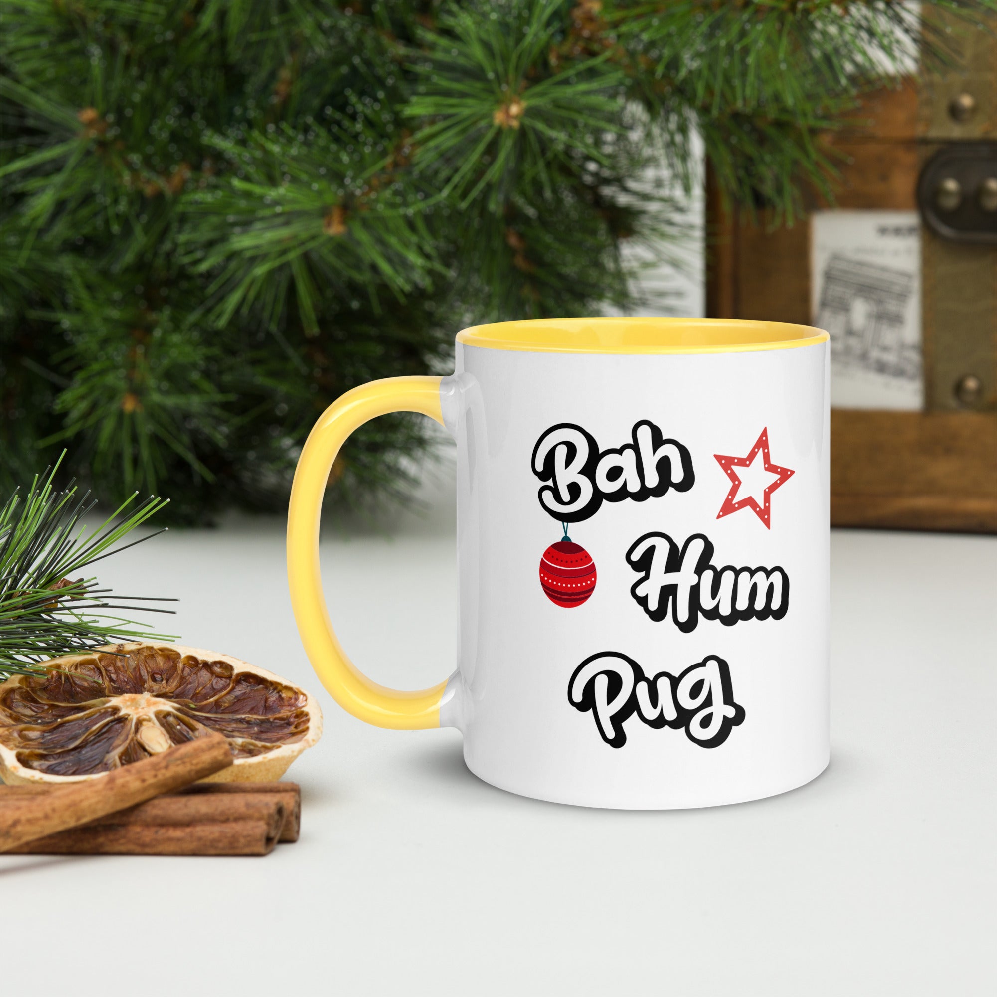 11oz Bah Hum Pug Mug
