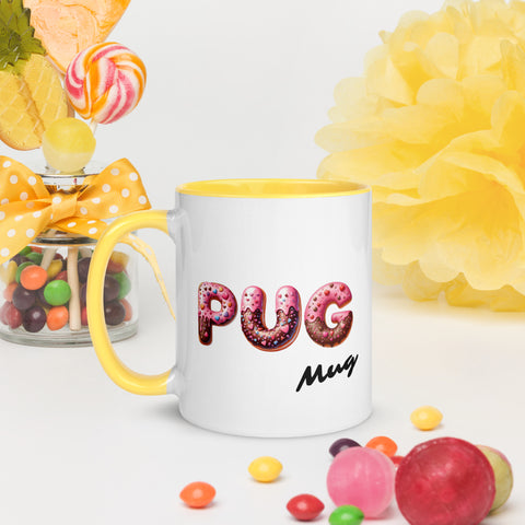 11oz Pug In A Donut - Pug Mug