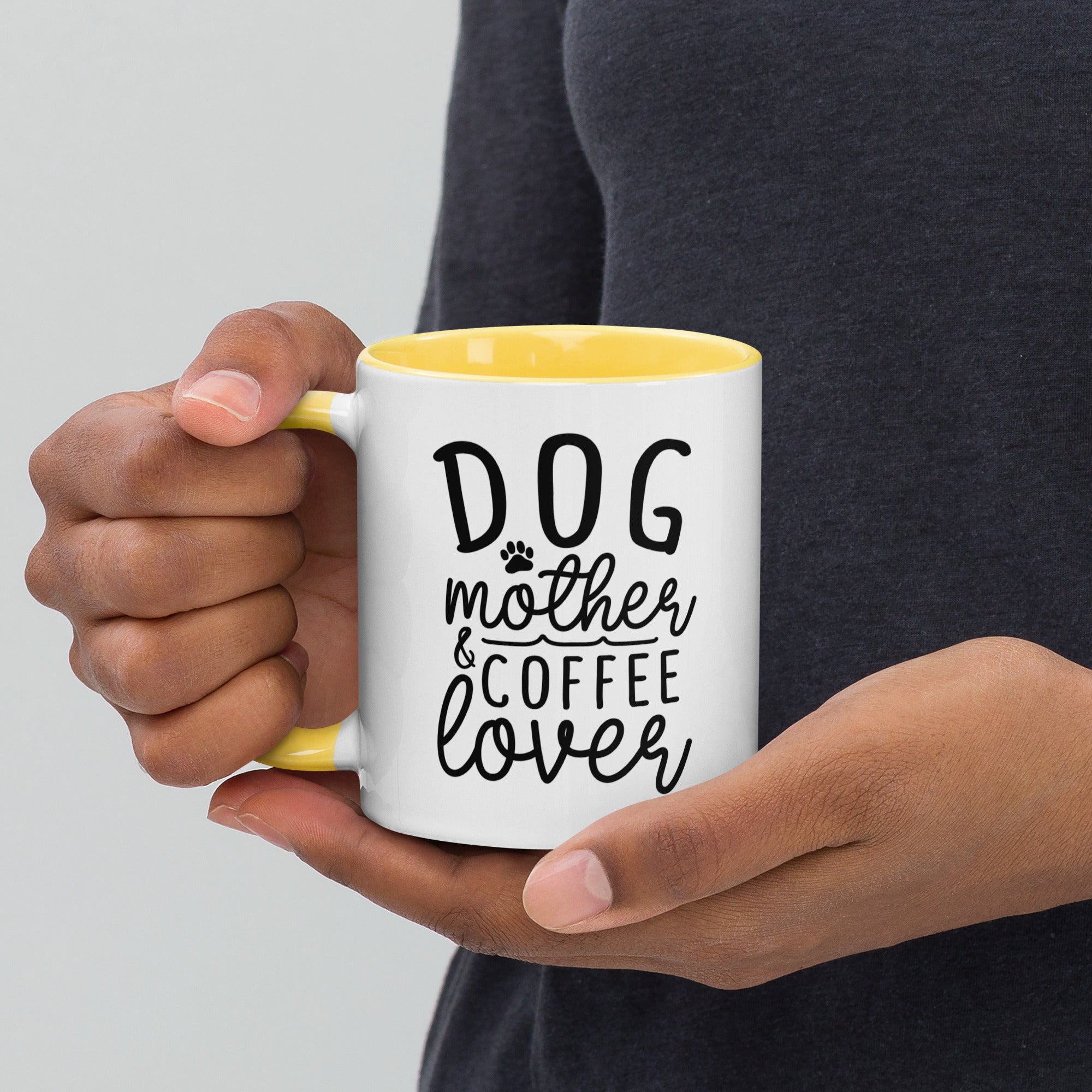 11oz White Mug - Dog Mother And Coffee Lover