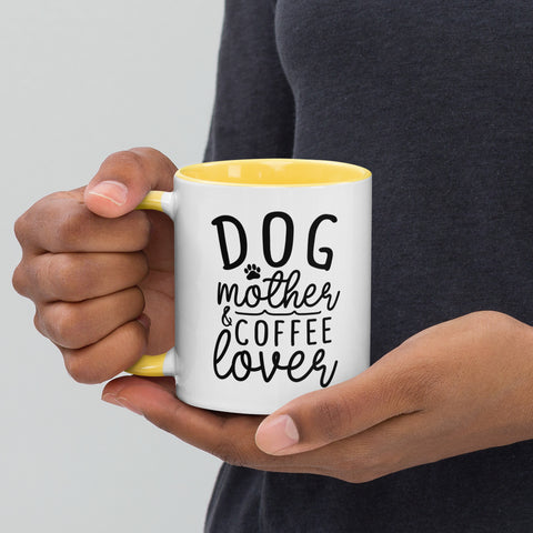 11oz White Mug - Dog Mother And Coffee Lover