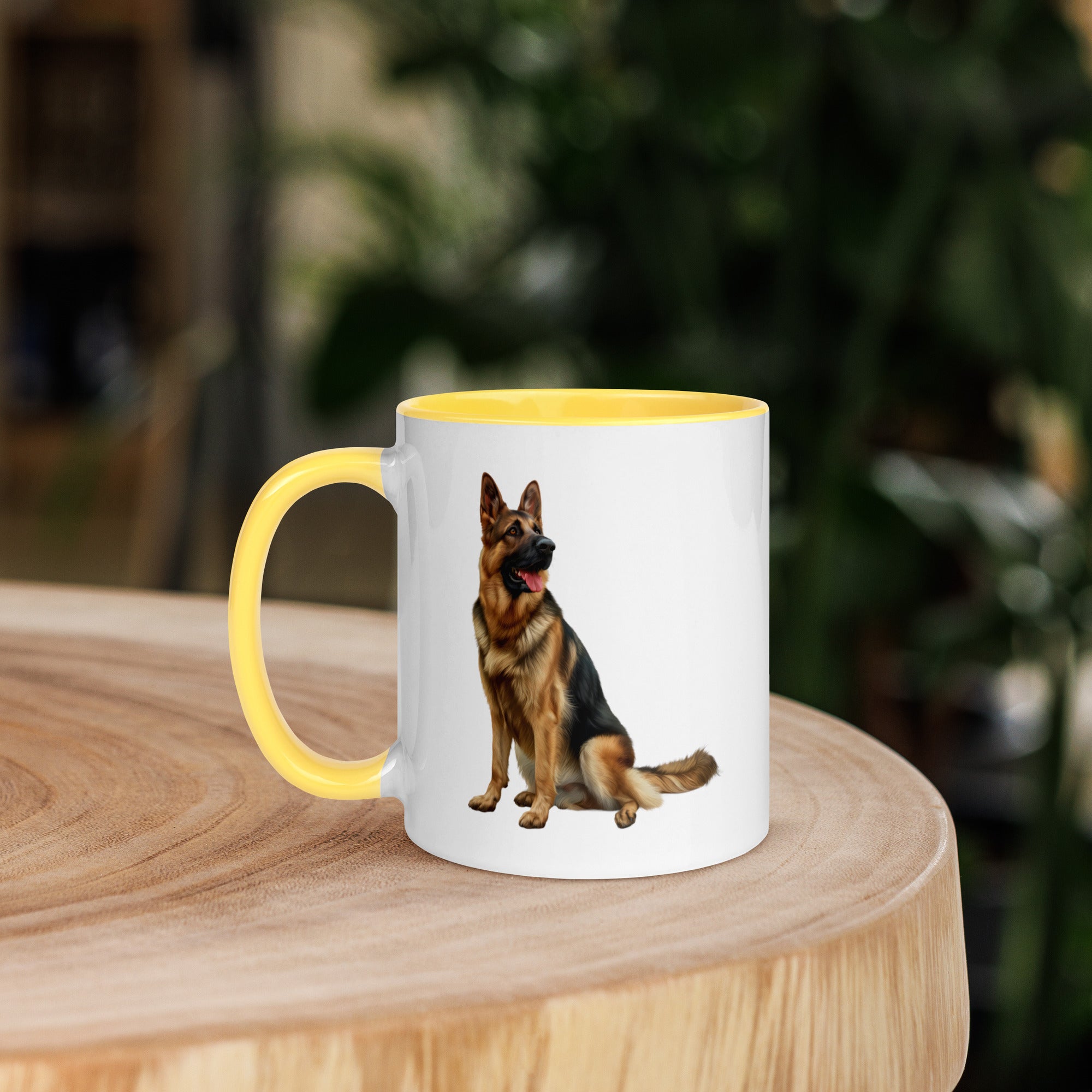 11oz German Shepherd In 2 Poses