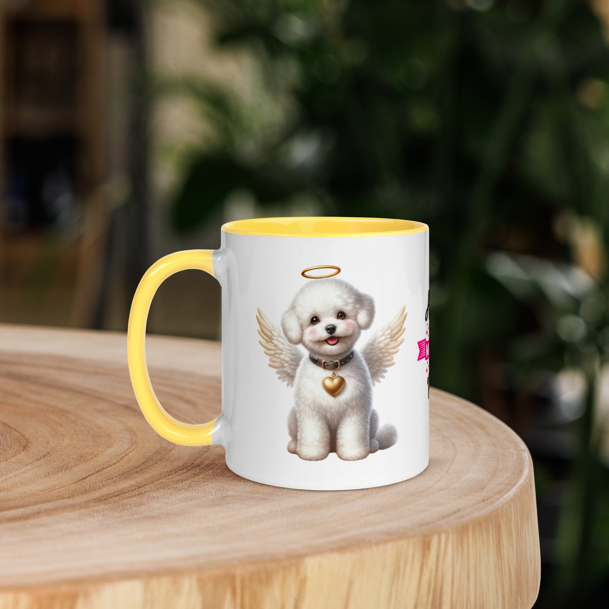 11oz Bichon Frisé Angel - Always On My Mind Forever In My Heart