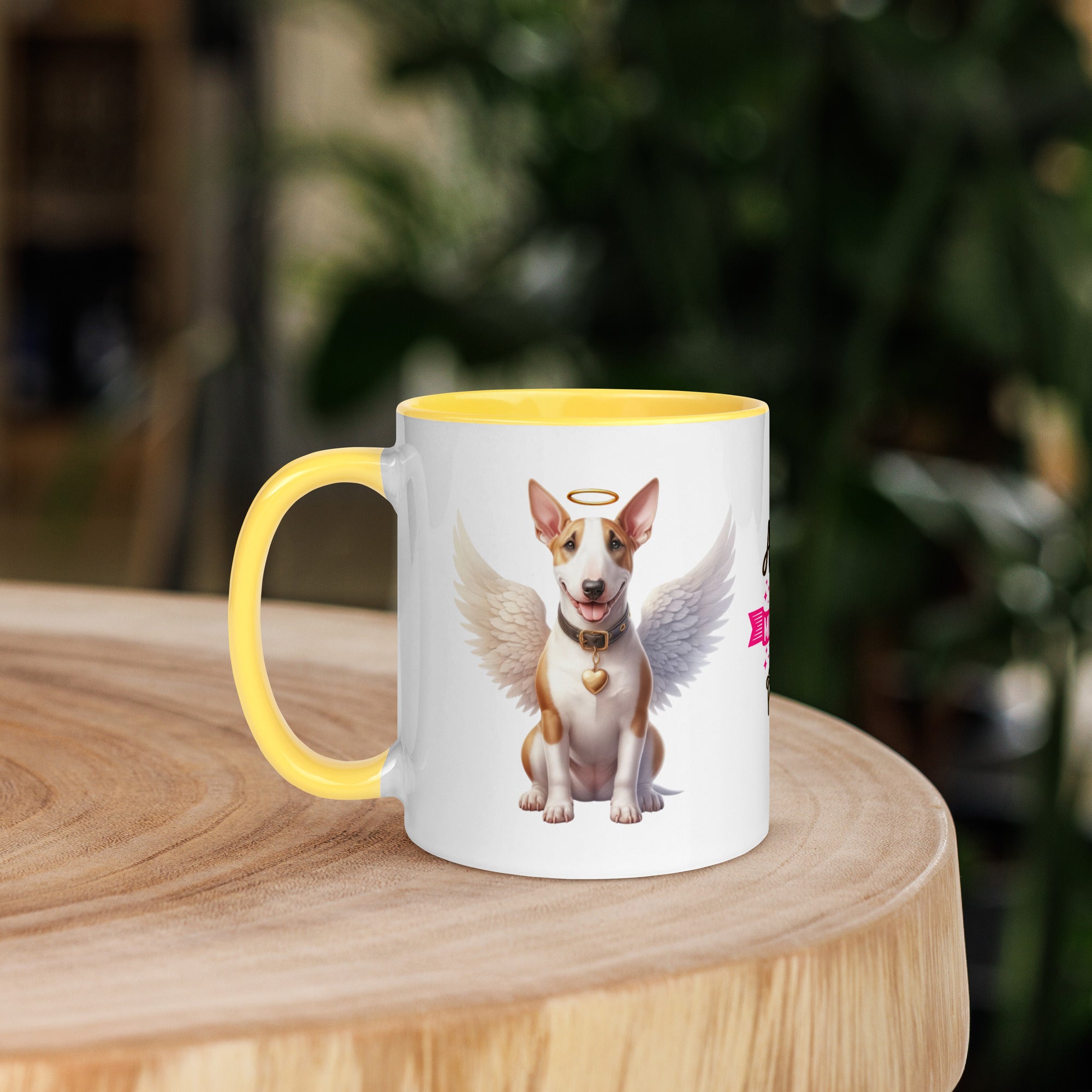 11oz Bull Terrier Angel - Always On My Mind Forever In My Heart