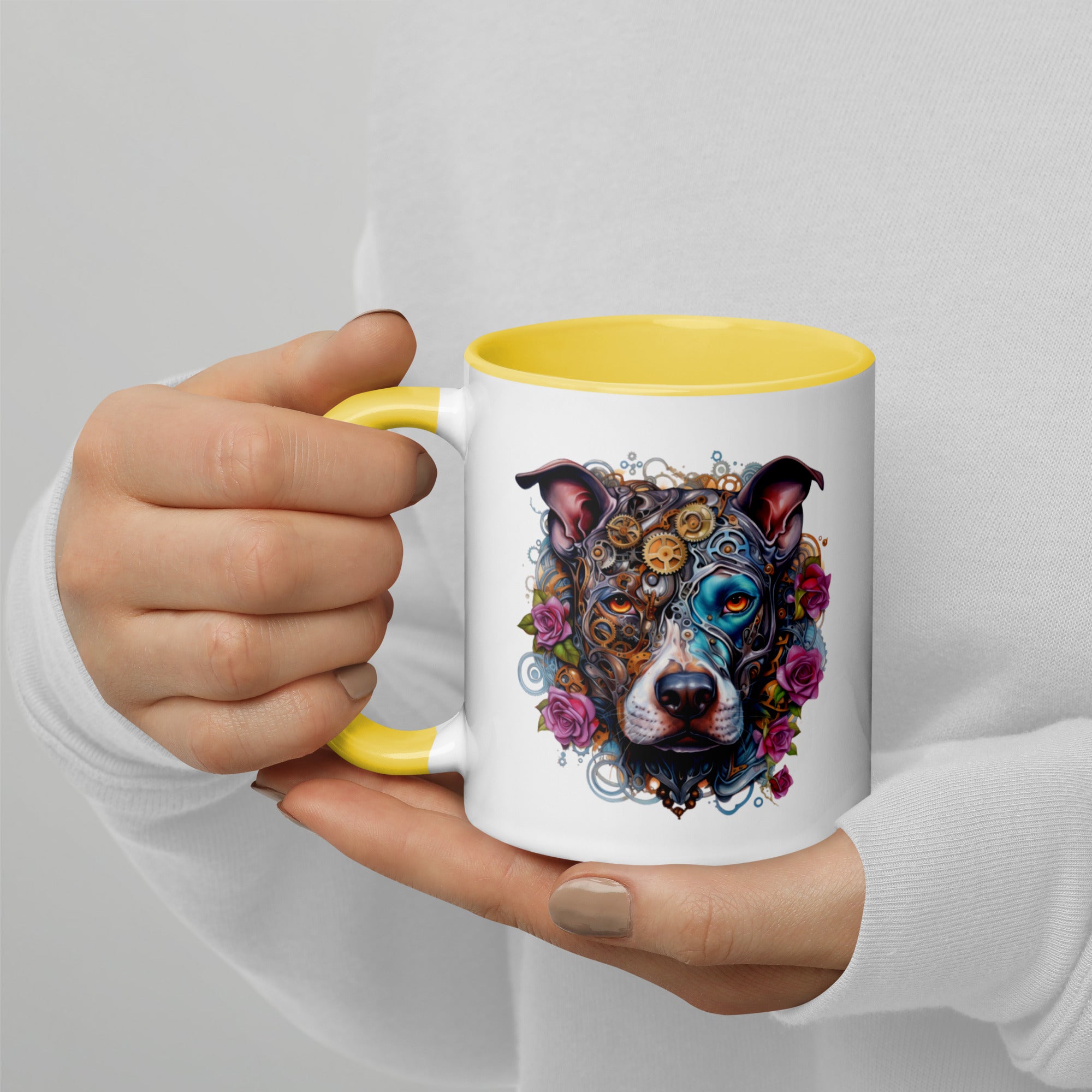 11oz Steampunk Pitbull 'JoJo'