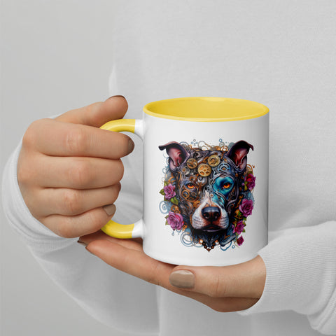 11oz Steampunk Pitbull 'JoJo'