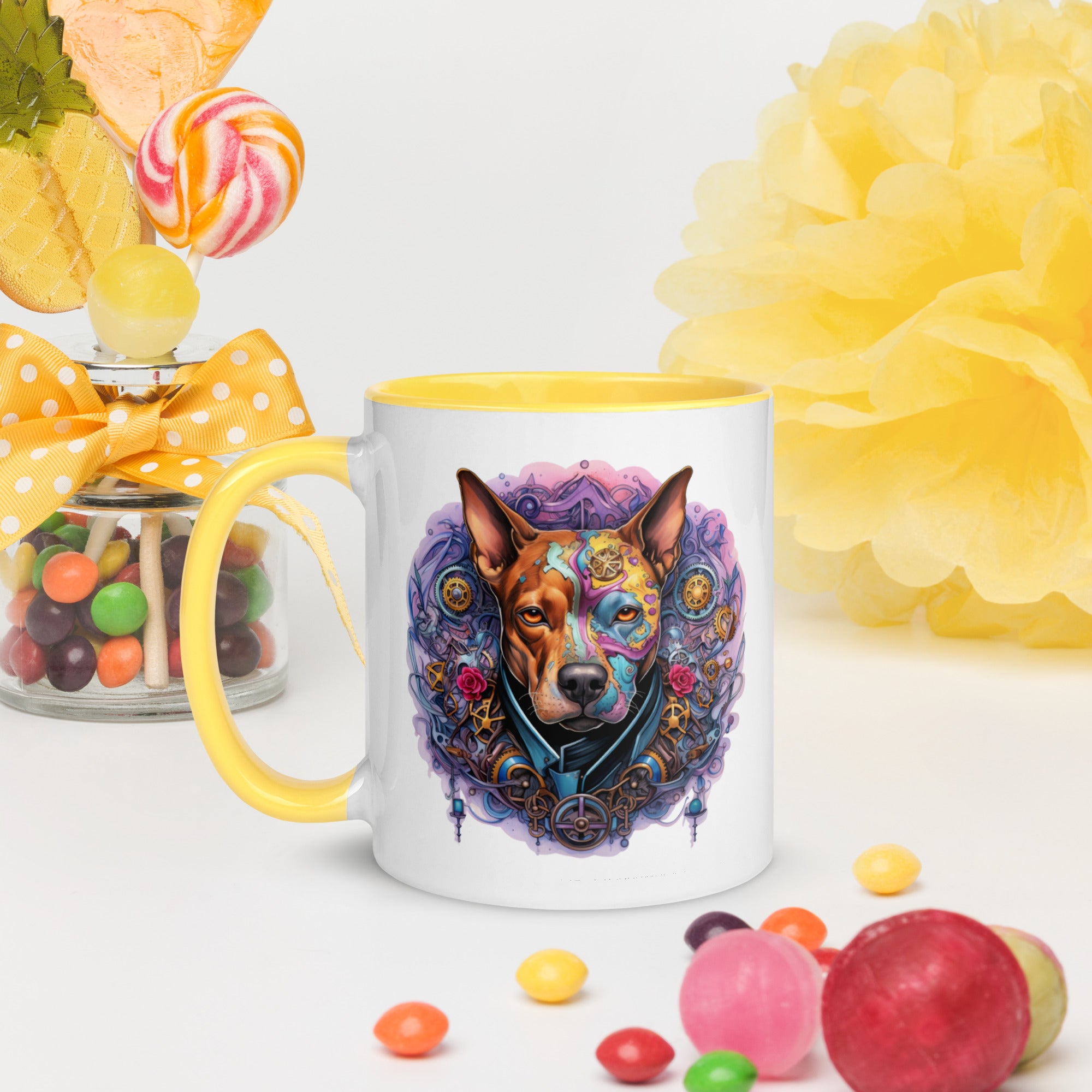 11oz Steampunk Pitbull 'Bluey'