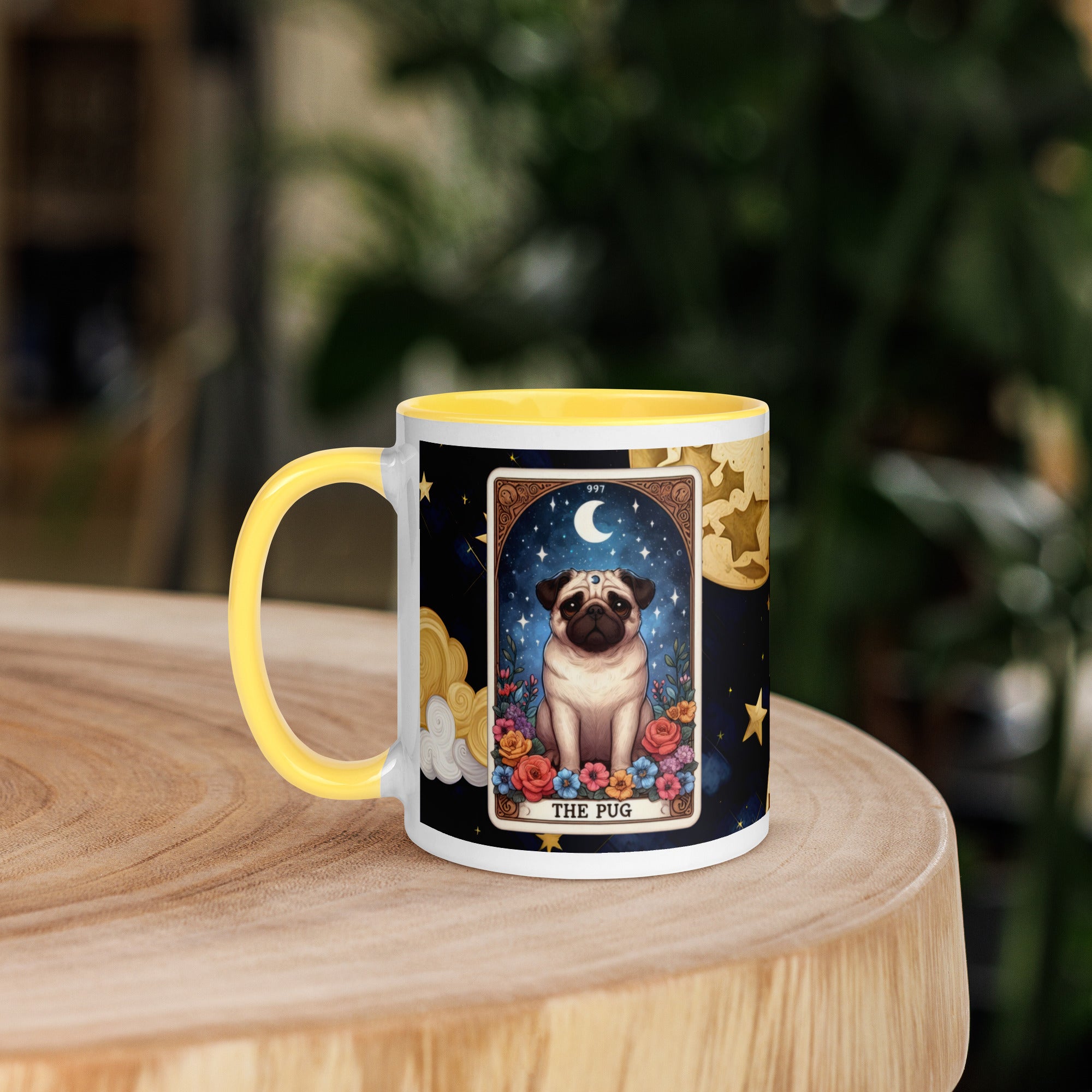11oz Tarot Card Mug - The Pug