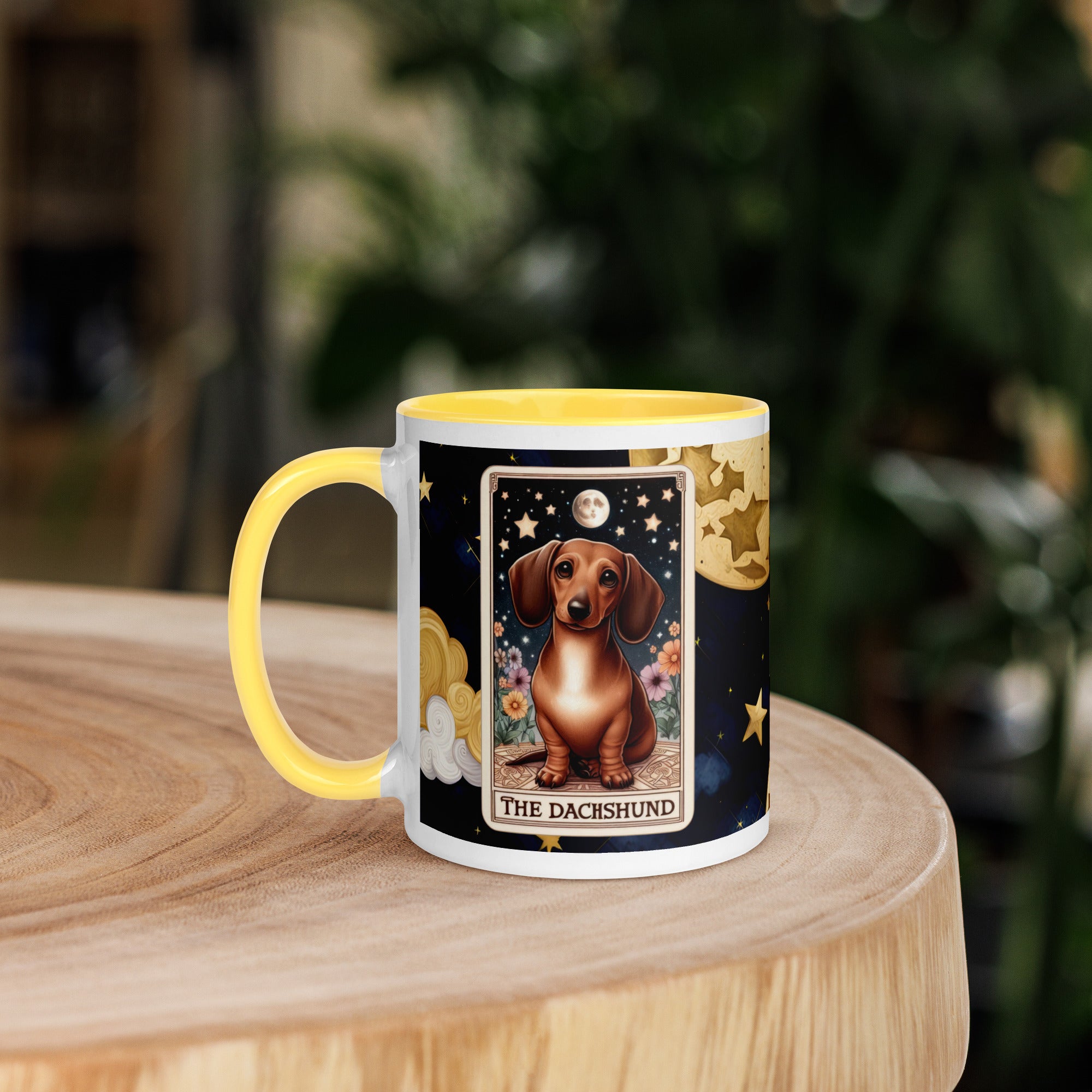 11oz Tarot Card Mug - The Dachshund