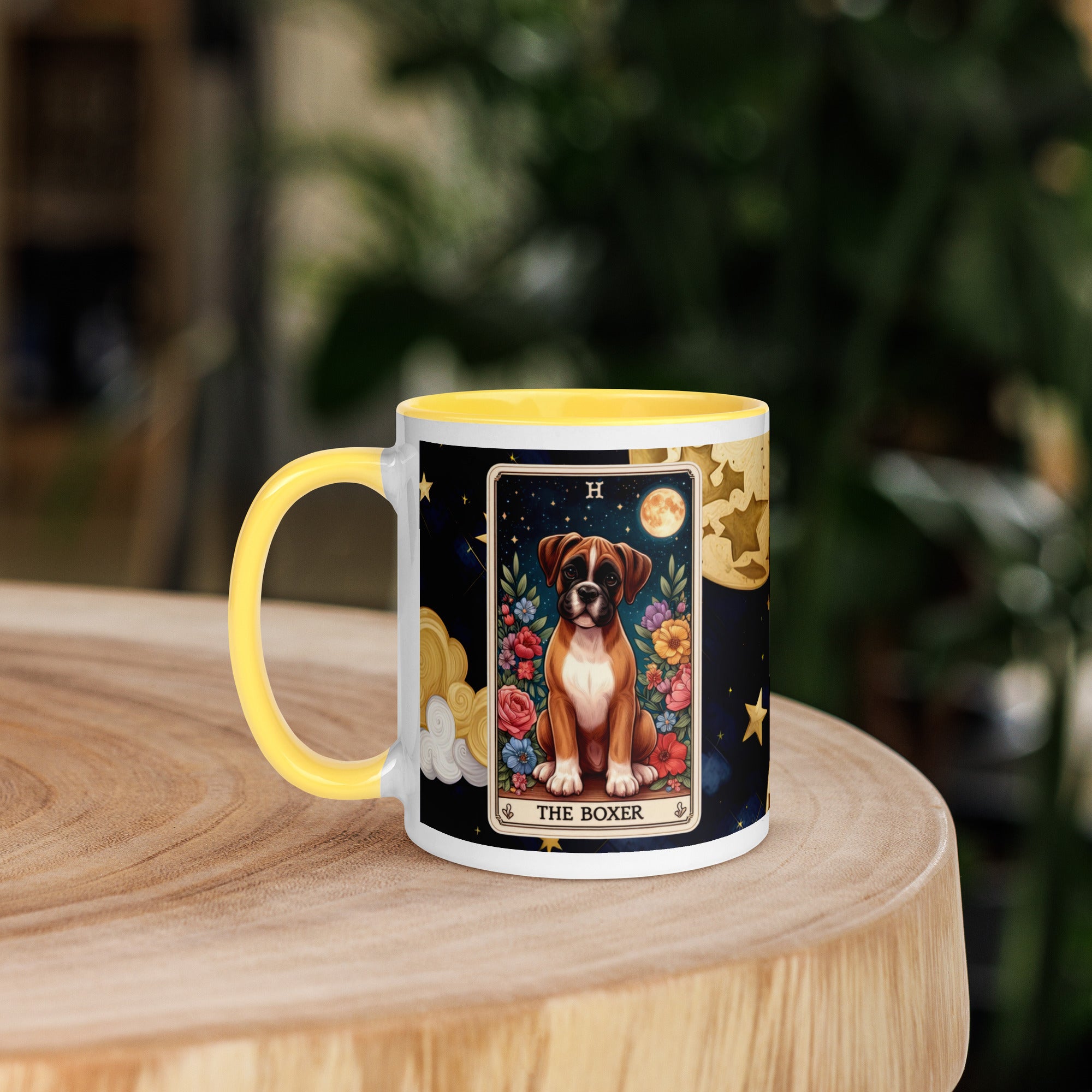 11oz Tarot Card Mug - The Boxer
