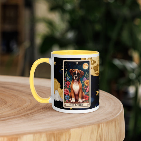 11oz Tarot Card Mug - The Boxer